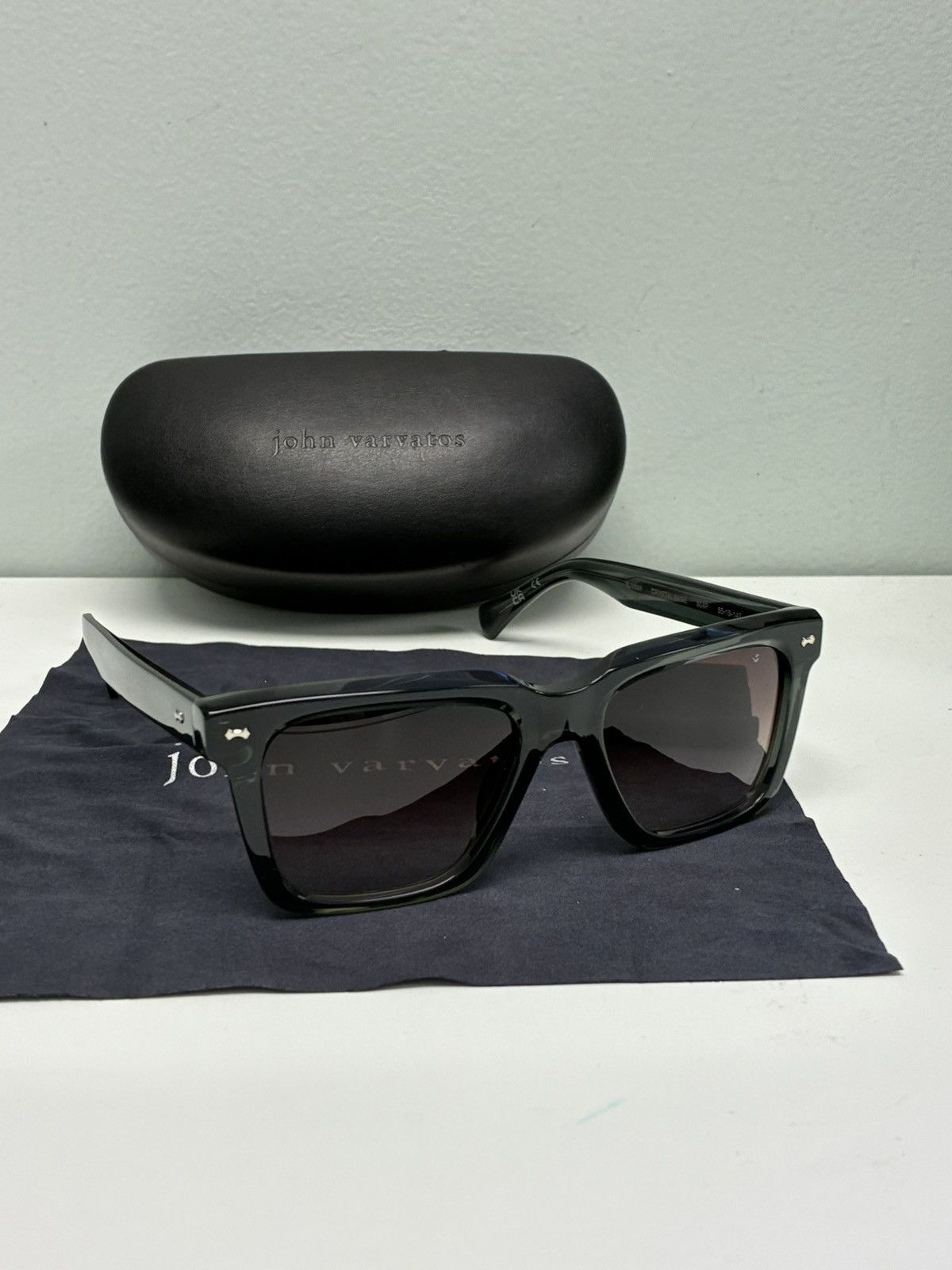 John Varvatos John Varvatos Bronson sunglasses. Size ONE SIZE - 13 Thumbnail