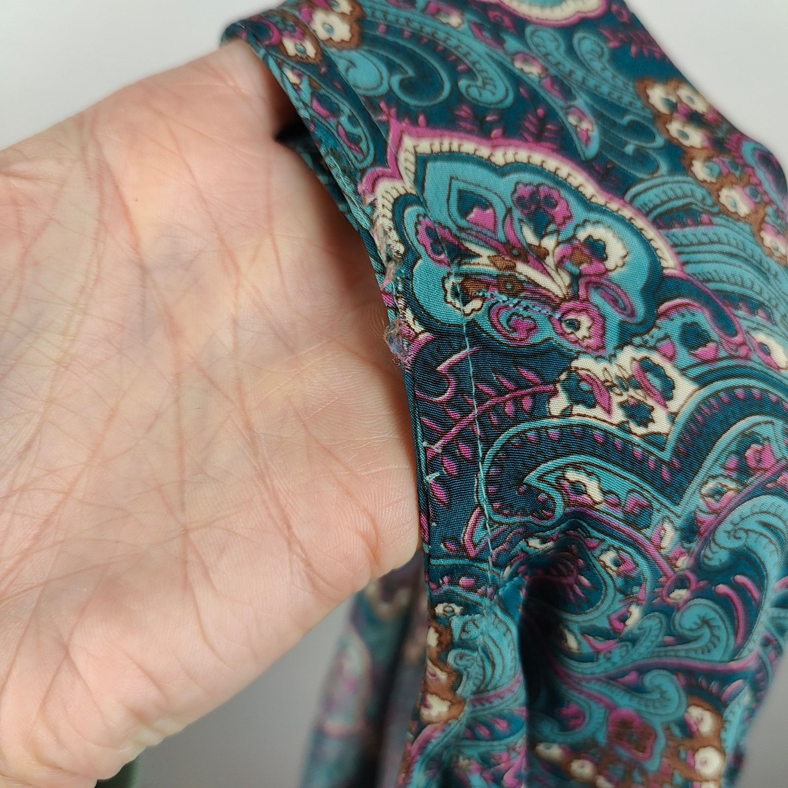 Other Karma Highway Duster Cardigan Womens One Size Blue Paisley Size ONE SIZE - 7 Thumbnail