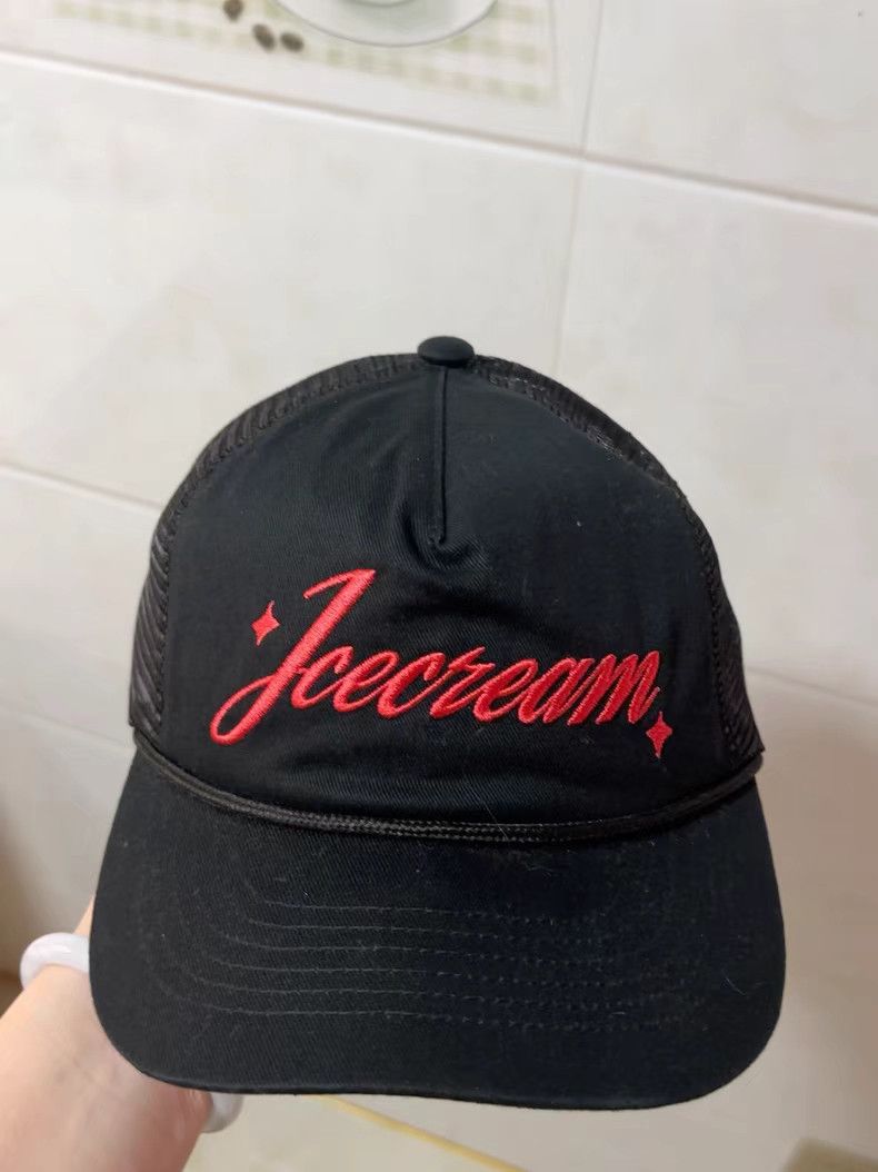 Billionaire Boys Club Billionaire Boys Club BBC ICECREAM Embroidered Mesh Cap Size 36 - 1 Thumbnail