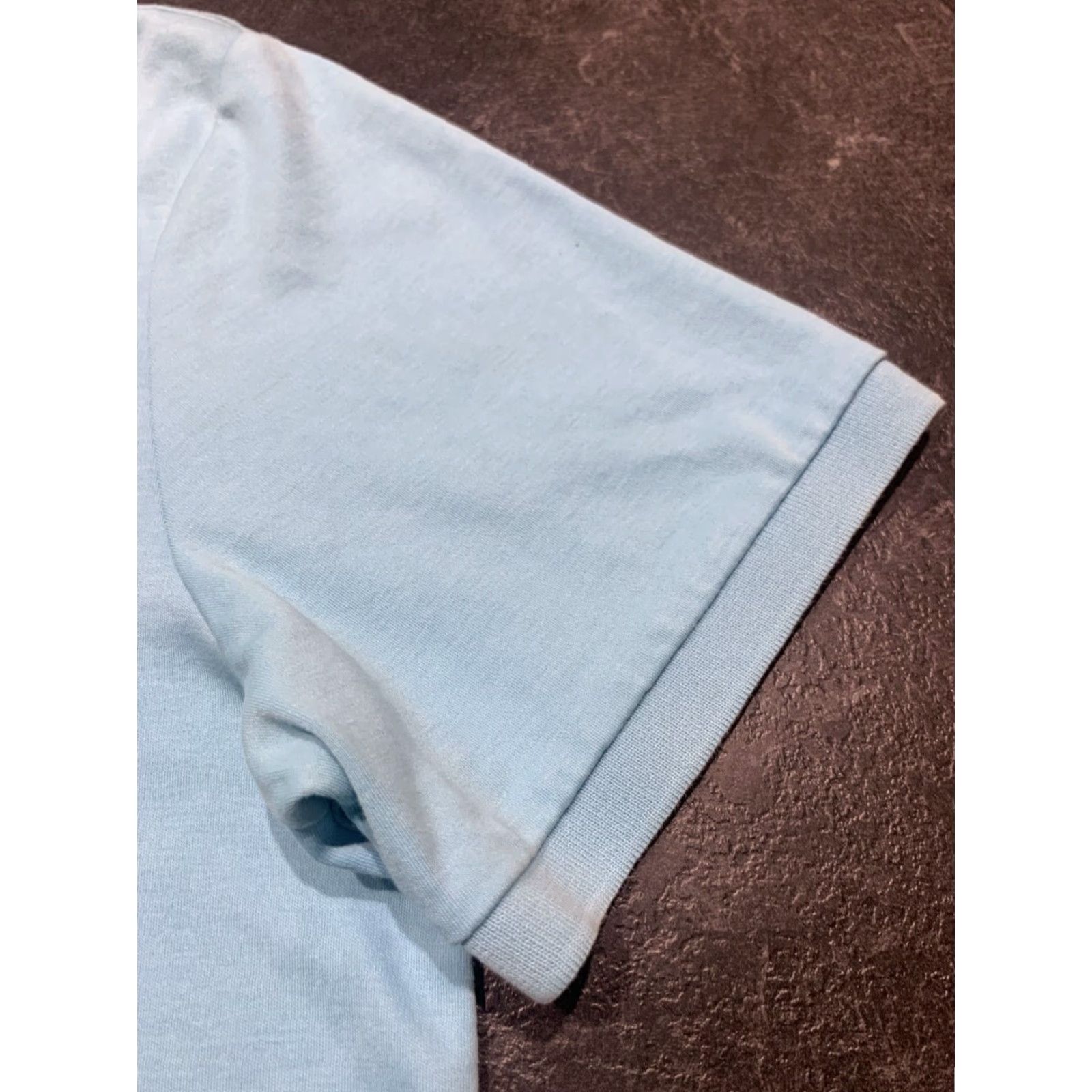 Ralph Lauren Ralph Lauren Polo Shirt Golf Men’s L Blue Solid Cotton Knit Short Sleeve Polo Shirt M/L Regular Fit Golf Size US L / EU 52-54 / 3 - 3 Thumbnail