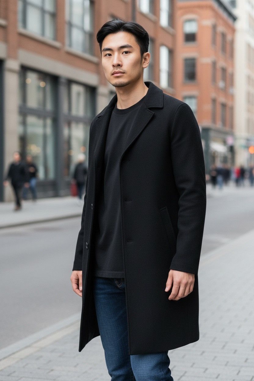 Theory Mens Theory Long coat Size US XL / EU 56 / 4 - 2 Thumbnail