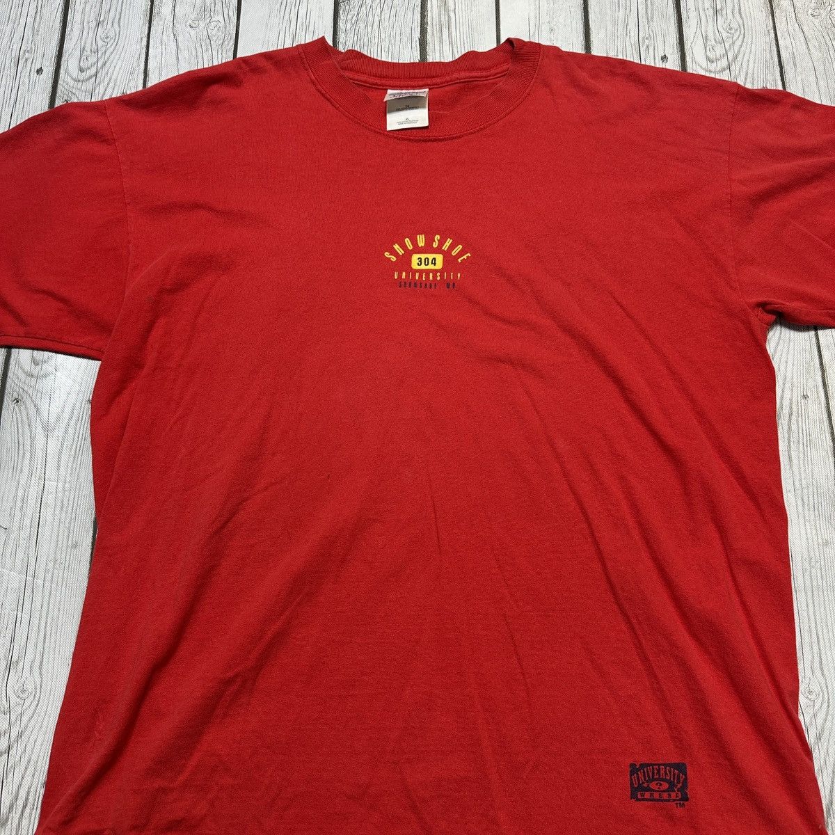 Gildan × Vintage Vintage Snowshoe University tee Size US XL / EU 56 / 4 - 3 Thumbnail