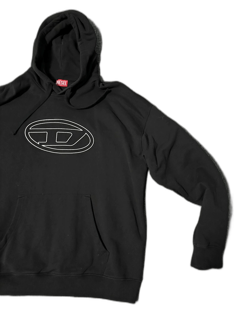 Diesel Diesel Classic Logo Hooded Sweatshirt Size US L / EU 52-54 / 3 - 1 Thumbnail
