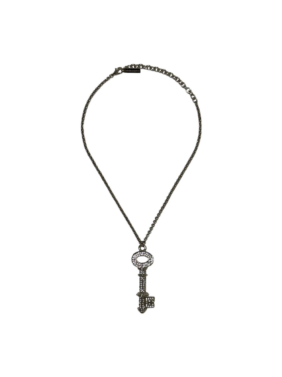 Dolce & Gabbana DOLCE&GABBANA Fall Winter 2002 Swarovski Key Necklace Size ONE SIZE - 1 Thumbnail