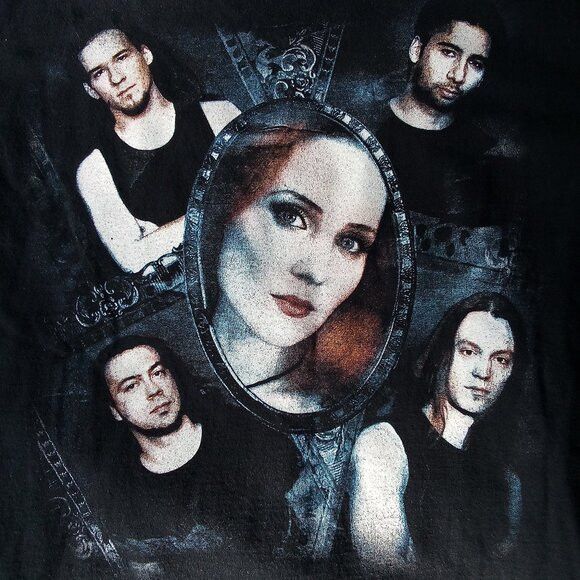 Band Tees × Vintage Vintage Epica The Divine Conspiracy T-Shirt Size US L / EU 52-54 / 3 - 6 Thumbnail