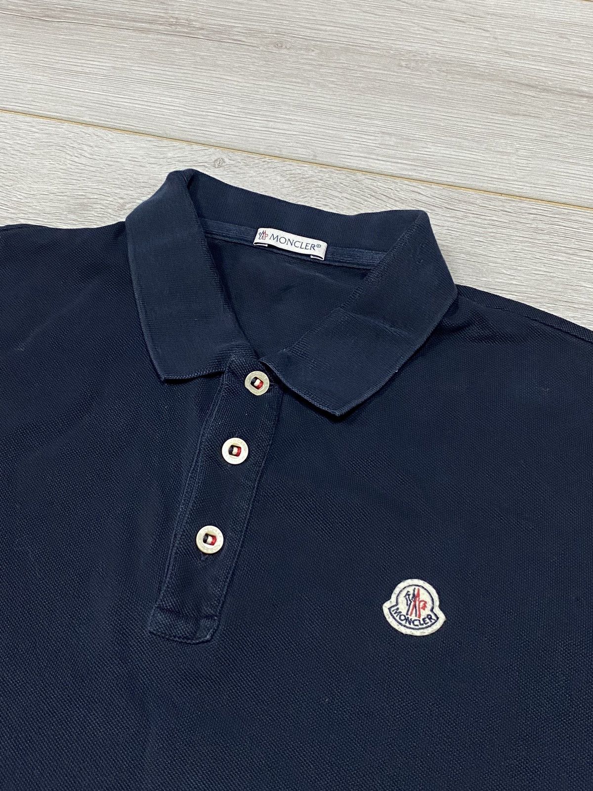Moncler Moncler 🇫🇷 France neck logo polo t-shirt three buttons Size US M / EU 48-50 / 2 - 3 Thumbnail