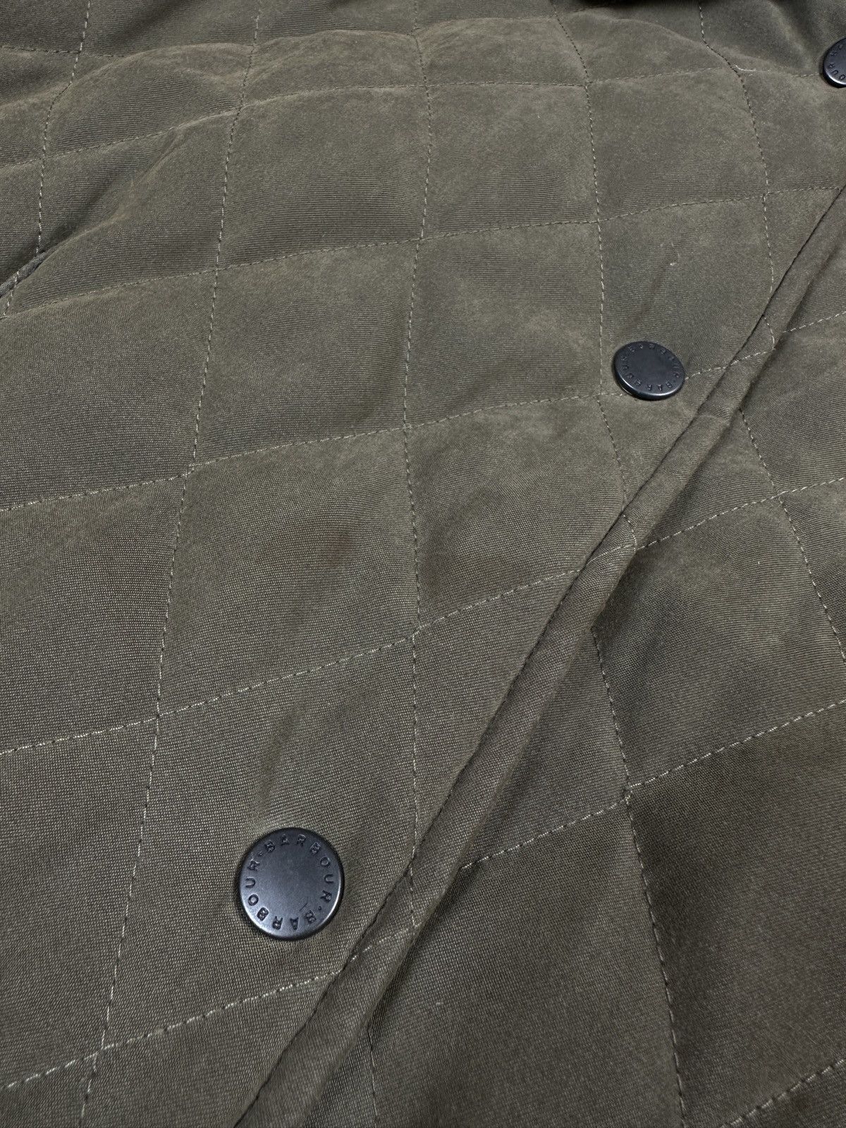 Barbour Vintage Barbour Cynthia Micro Fibre Quilt Jacket Size US 12 Size XL / US 12-14 / IT 48-50 - 6 Thumbnail