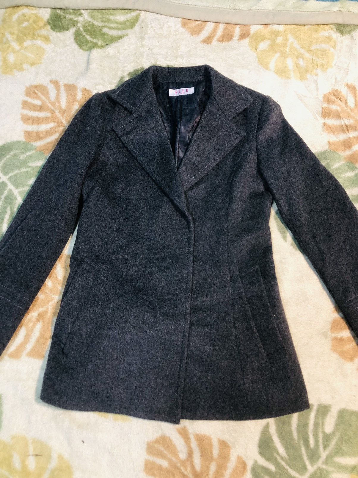 Japanese Brand Elle Paris Buttoned Jacket (26) Size US S / EU 44-46 / 1 - 3 Thumbnail