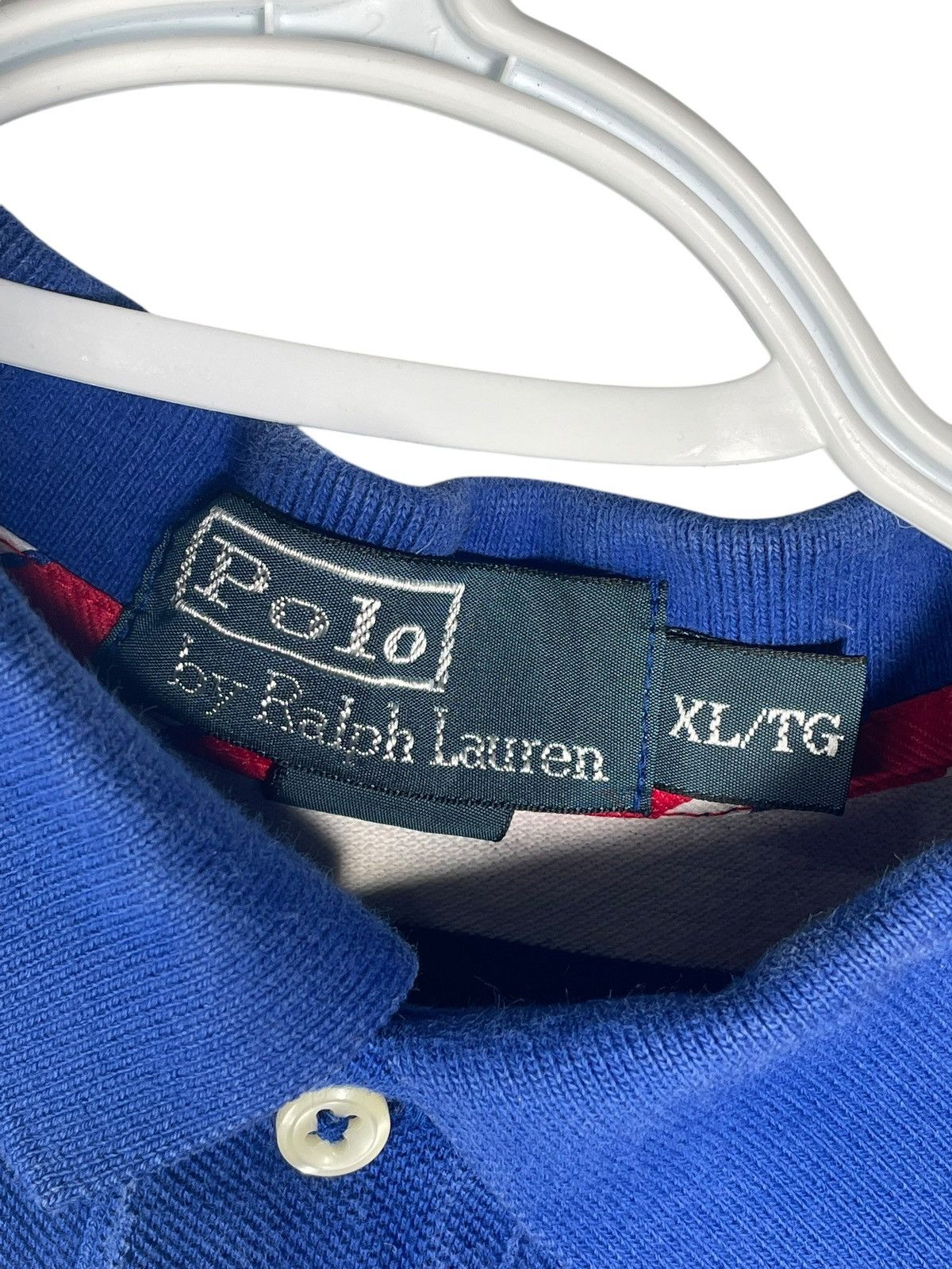 Polo Ralph Lauren × Vintage Vintage Polo Ralph Lauren Polo Tshirt Size US XL / EU 56 / 4 - 3 Thumbnail