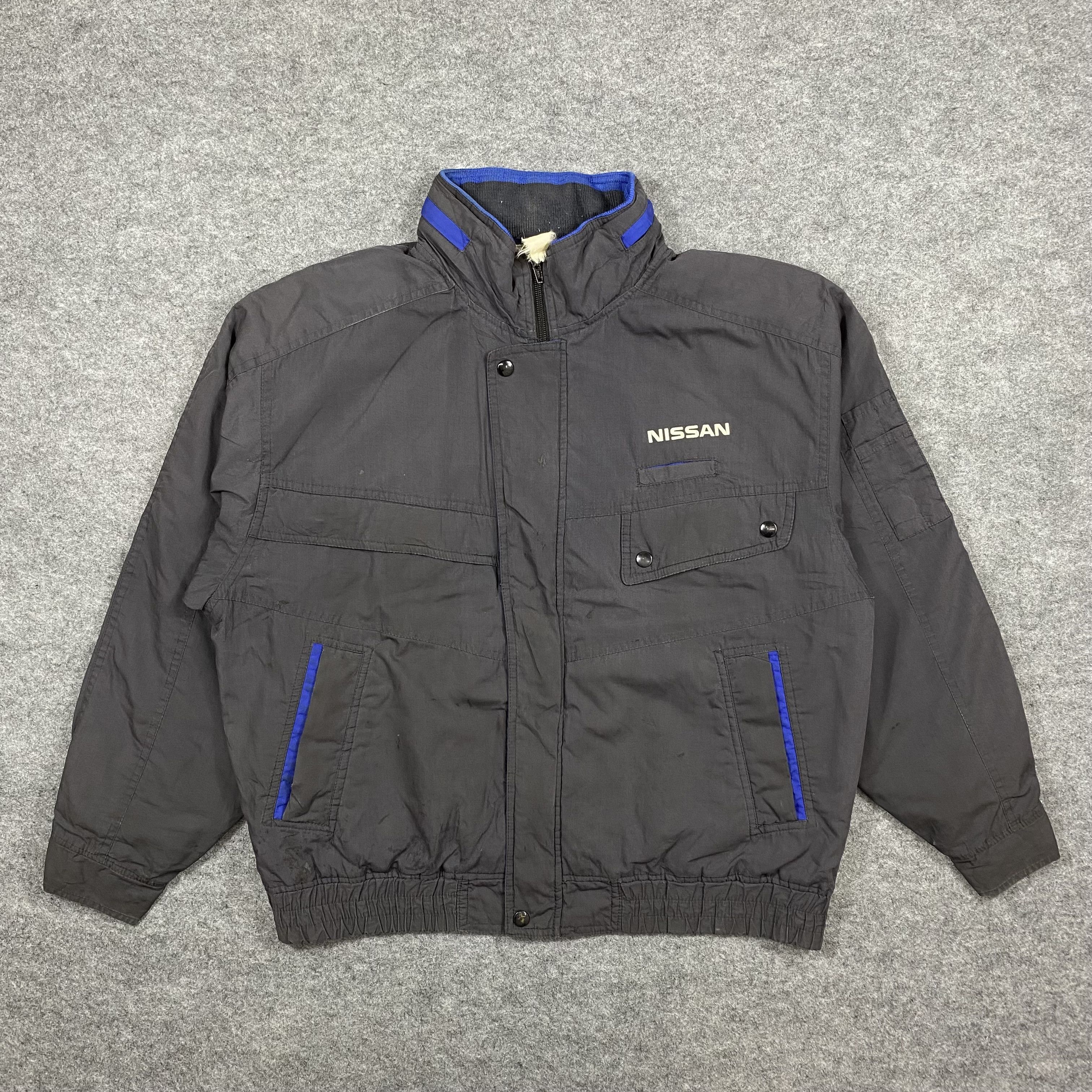 Nissan Vintage Nissan Motors Mechanic Jacket Workwear Altia-J669 Size US L / EU 52-54 / 3 - 2 Thumbnail