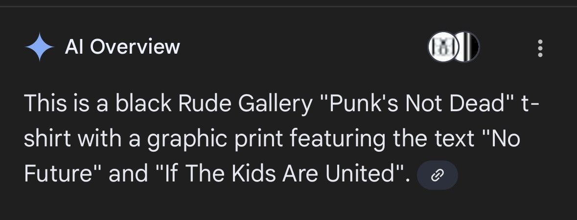 Other ‼️RARE‼️VINTAGE RUDE GALLERY PUNK’S NOT DEAD SHIRT TEE🔥 Size US M / EU 48-50 / 2 - 15 Thumbnail