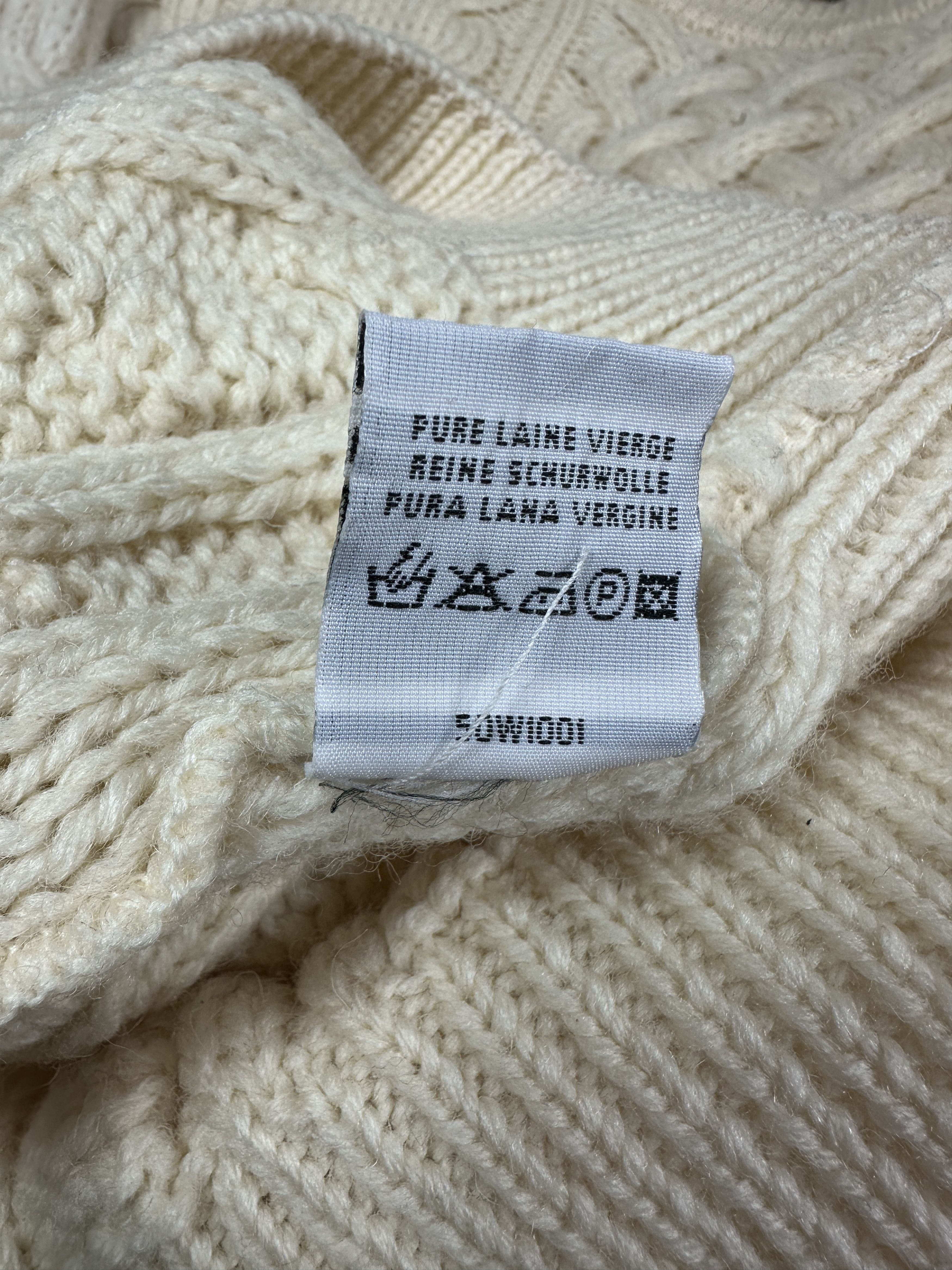 Liam Hodges Cable knit Hudges & Brooks Fisherman Sweater XXL Size US XXL / EU 58 / 5 - 3 Thumbnail