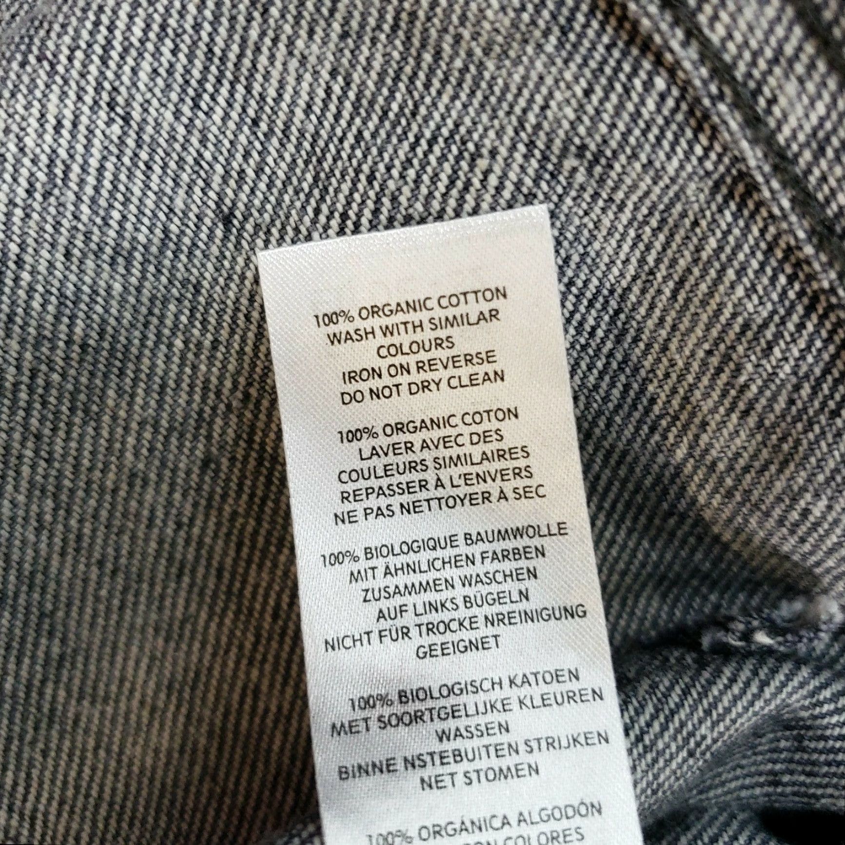 Nasty Gal Nasty Gal Mom Jeans 22 Gray High Rise Cotton Denim Womens Plus Jeans Size 40" / US 18 - 6 Thumbnail