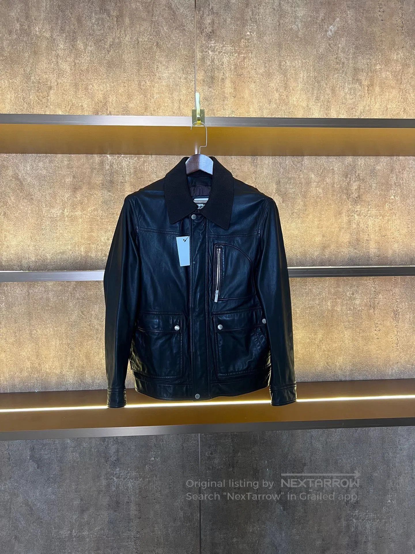 Bally Bally Lambskin Leather Jacket. Size US M / EU 48-50 / 2 - 1 Thumbnail