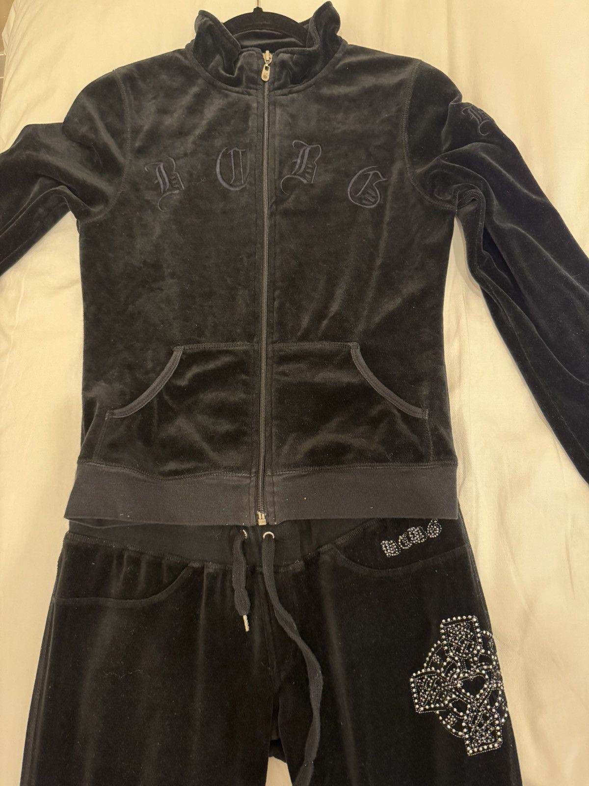 Bcbgmaxazria Velour set for balllovin Size S / US 4 / IT 40 - 1 Preview