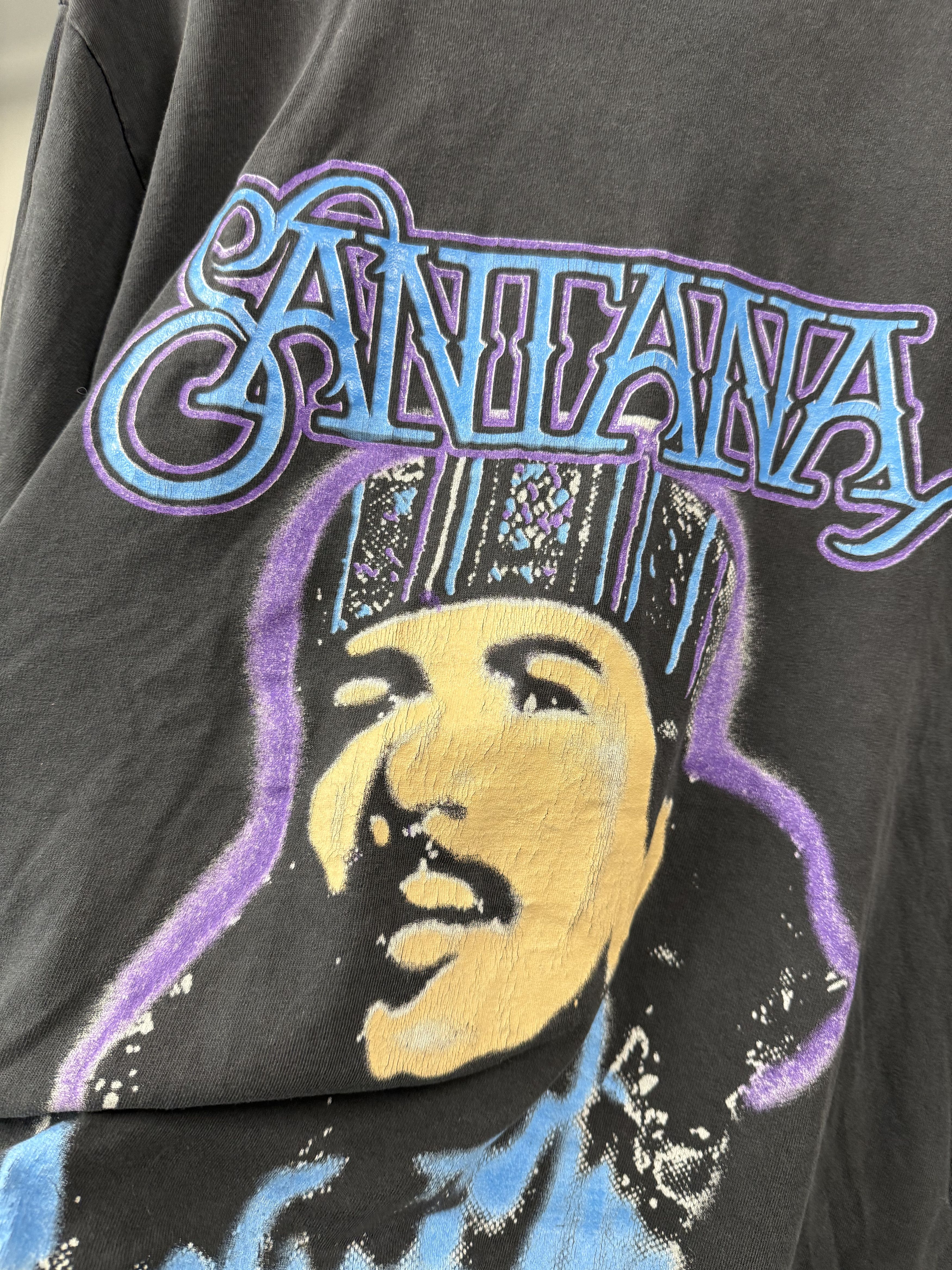 Vintage 1996 Carlos Santana "Dance of the Rainbow Serpent" Tee - L Size US L / EU 52-54 / 3 - 5 Thumbnail