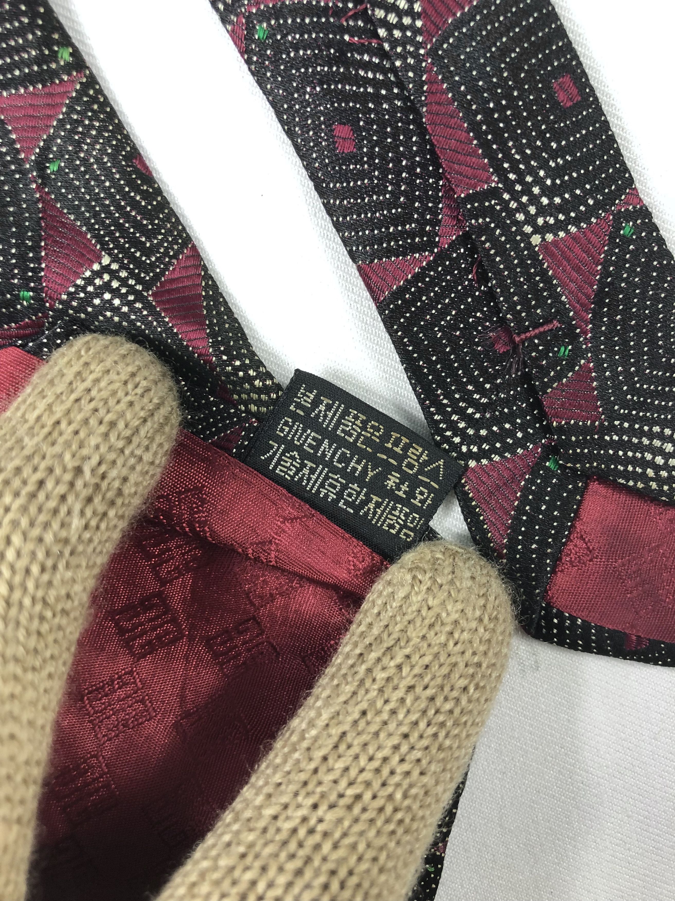 Givenchy Rare Givenchy Cravates Silk Tie Size ONE SIZE - 9 Thumbnail