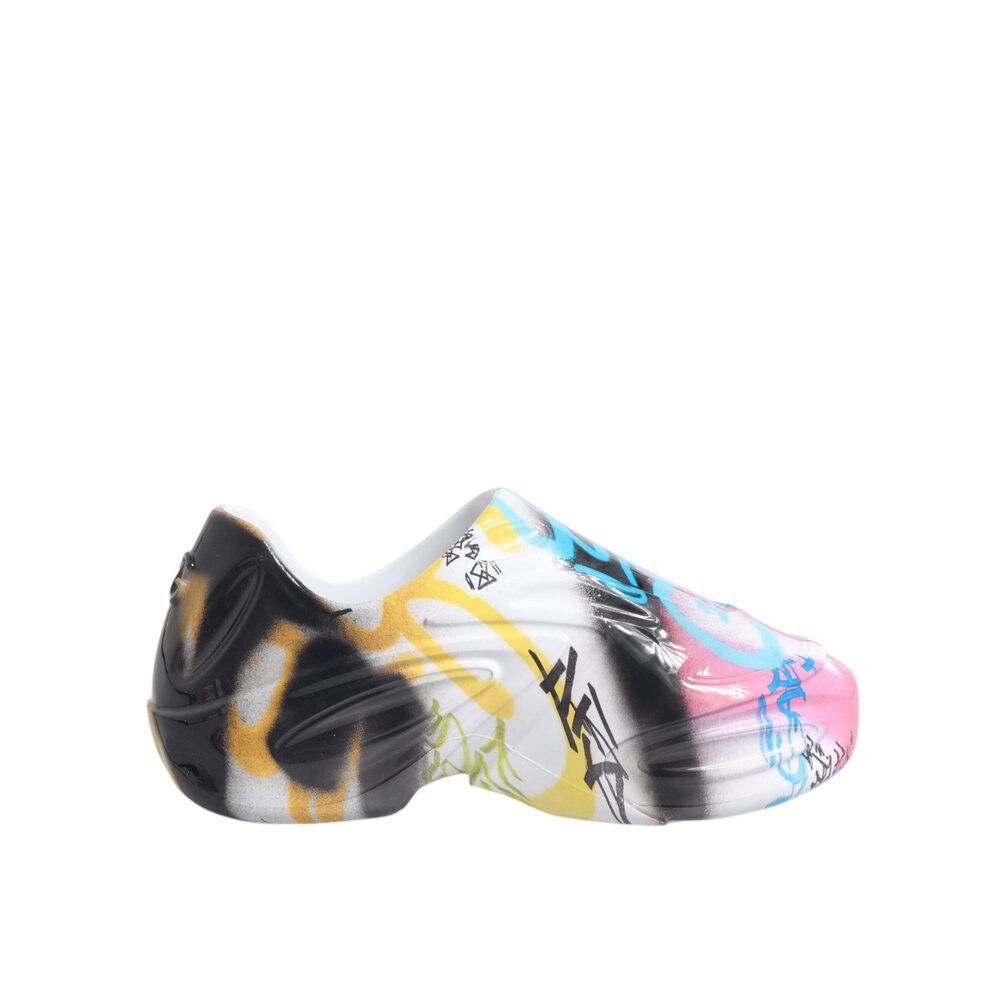Dolce & Gabbana Dolce & Gabbana Multicolor Graffiti Daymaster Sneakers Shoes Size US 7 / EU 40 - 1 Preview