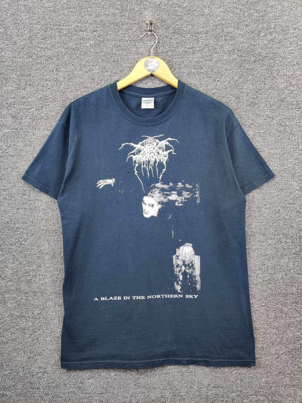 Band Tees Vintage Darkthrone Blaze In The Northern Sky Black Metal Tee Size US M / EU 48-50 / 2 - 1 Thumbnail