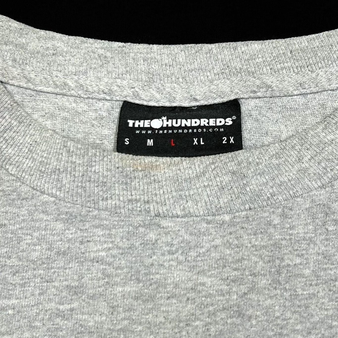 The Hundreds THE HUNDREDS Classic Bomb Logo Graphic Skater Long Sleeve T-Shirt Grey L Mens Size US L / EU 52-54 / 3 - 3 Thumbnail
