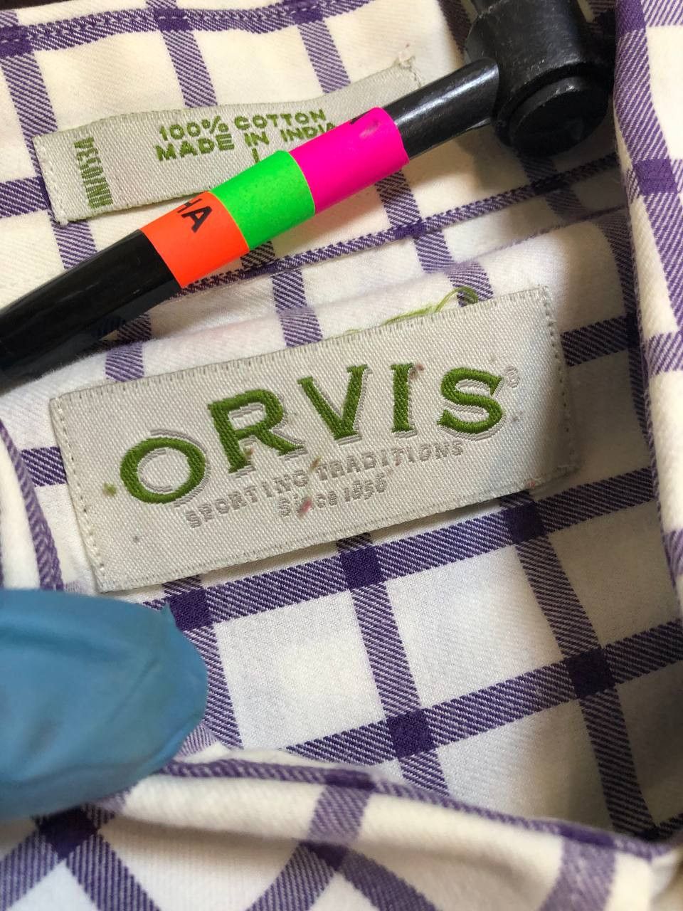 Orvis Orvis Mens Button Front Shirt Multicolor shirt Size US L / EU 52-54 / 3 - 2 Thumbnail