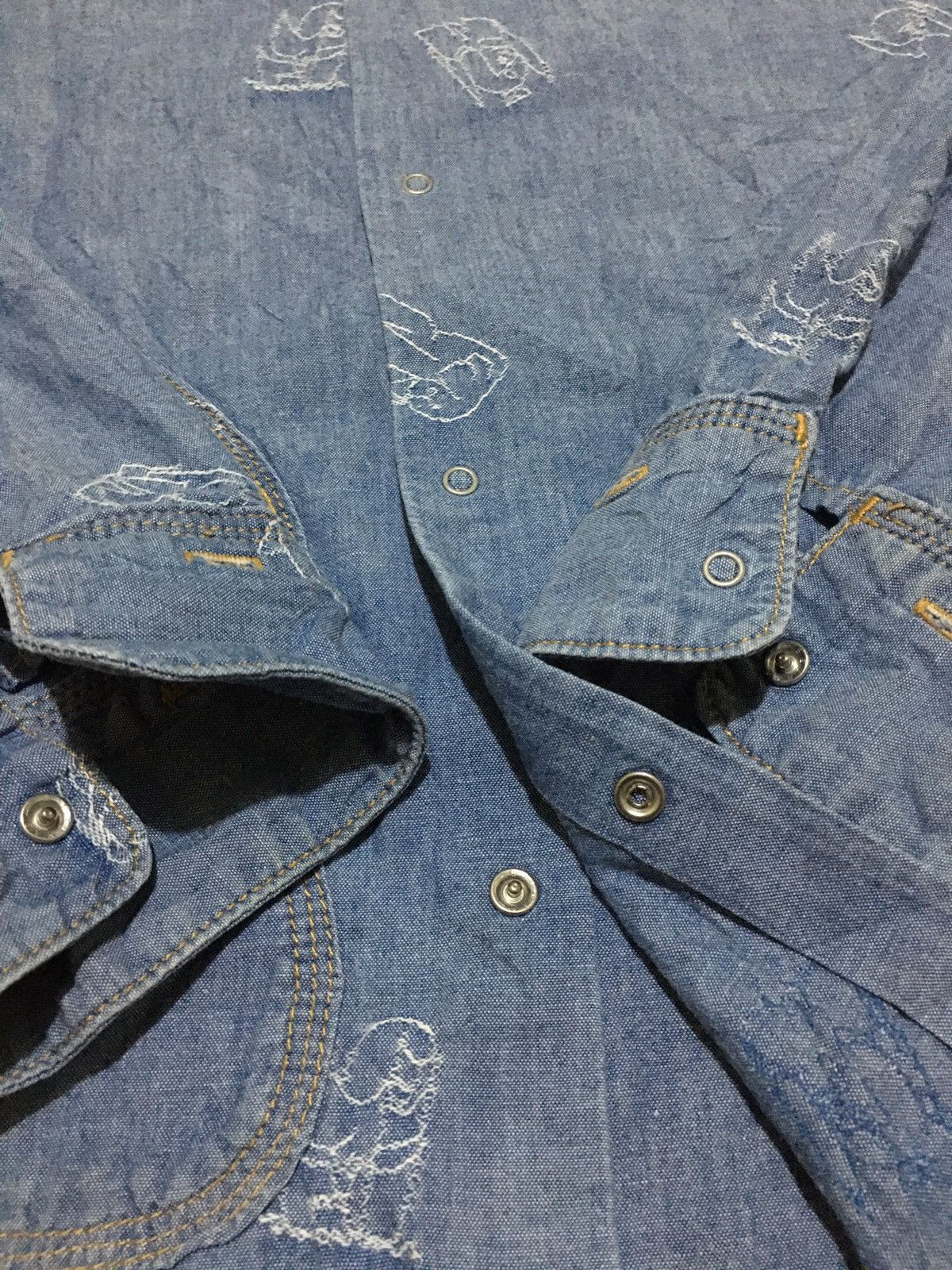 Frapbois Issey miyake frapbois double pocket shirt Size US M / EU 48-50 / 2 - 3 Thumbnail