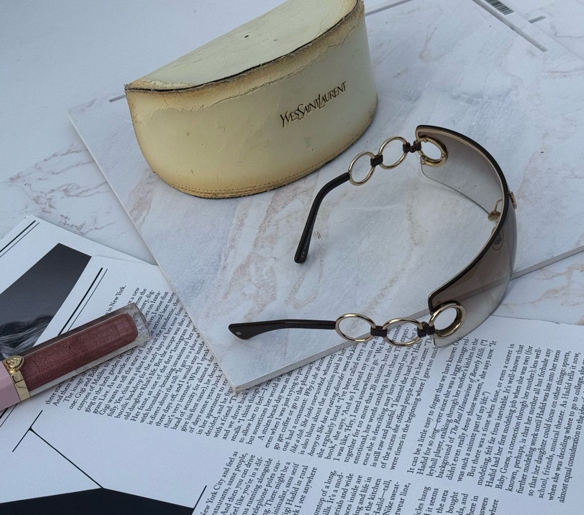 Yves Saint Laurent Yves Saint Laurent vintage sunglasses YSL 6114S Size ONE SIZE - 22 Thumbnail