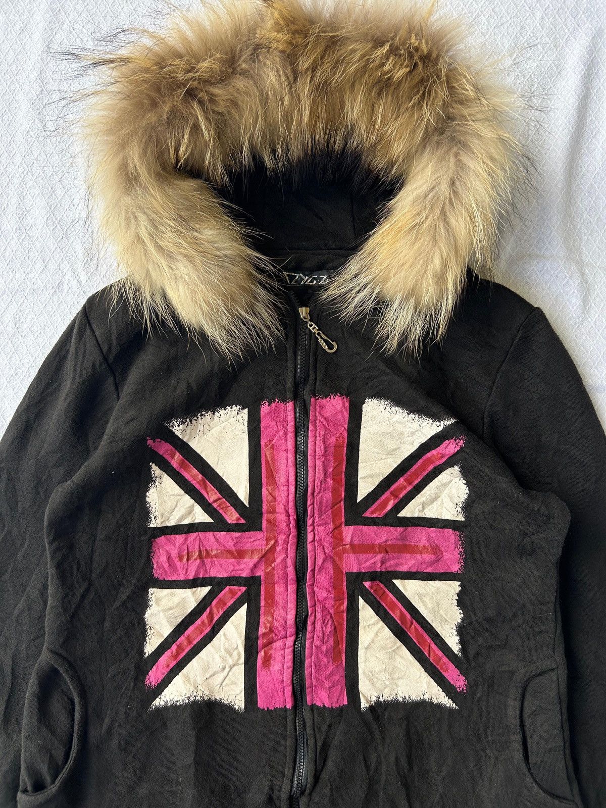 Japanese Brand Fur hoodie poem Inggris flags ifsixewasnine Size US M / EU 48-50 / 2 - 4 Thumbnail