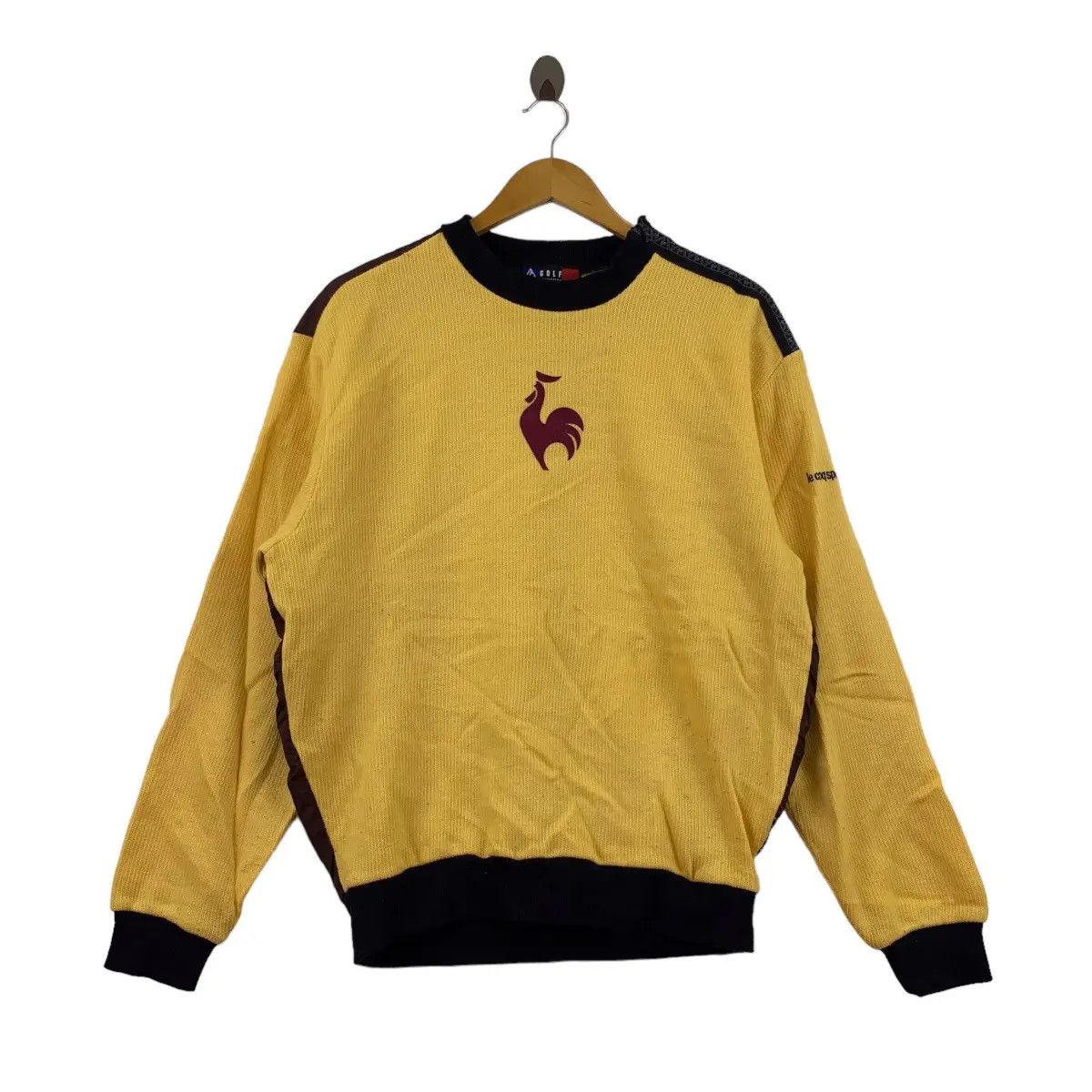 Le Coq Sportif × Vintage Vintage LE COQ SPORTIF Golf Collection France Sweatshirt Size US L / EU 52-54 / 3 - 1 Thumbnail