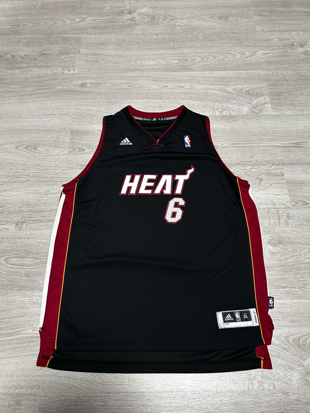 Adidas Adidas NBA Jersey Lebron James #6 Miami Heat Size M Size US M / EU 48-50 / 2 - 1 Thumbnail