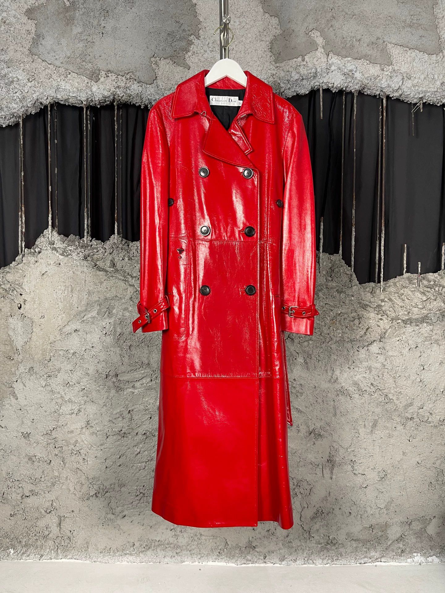 Dior Dior Leather Trench Coat Women's Size 34 New Size XS / US 0-2 / IT 36-38 - 1 Thumbnail