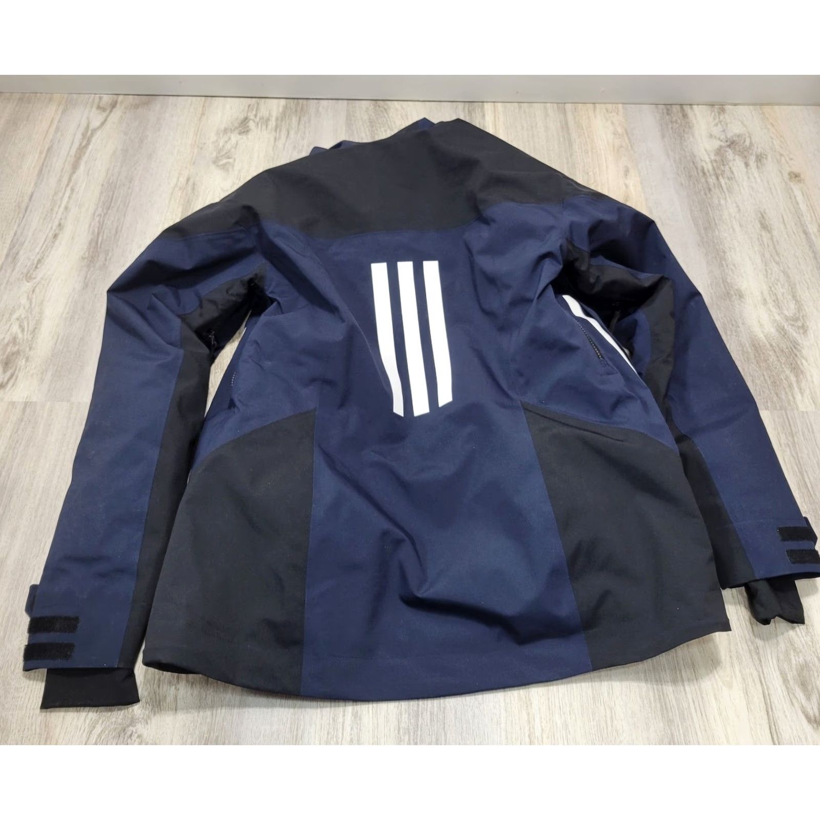 Adidas VINTAGE Adidas Terrex Myshelter Rain Blue Outdoor Jacket Full Zip Hooded XS Size XS / US 0-2 / IT 36-38 - 7 Thumbnail