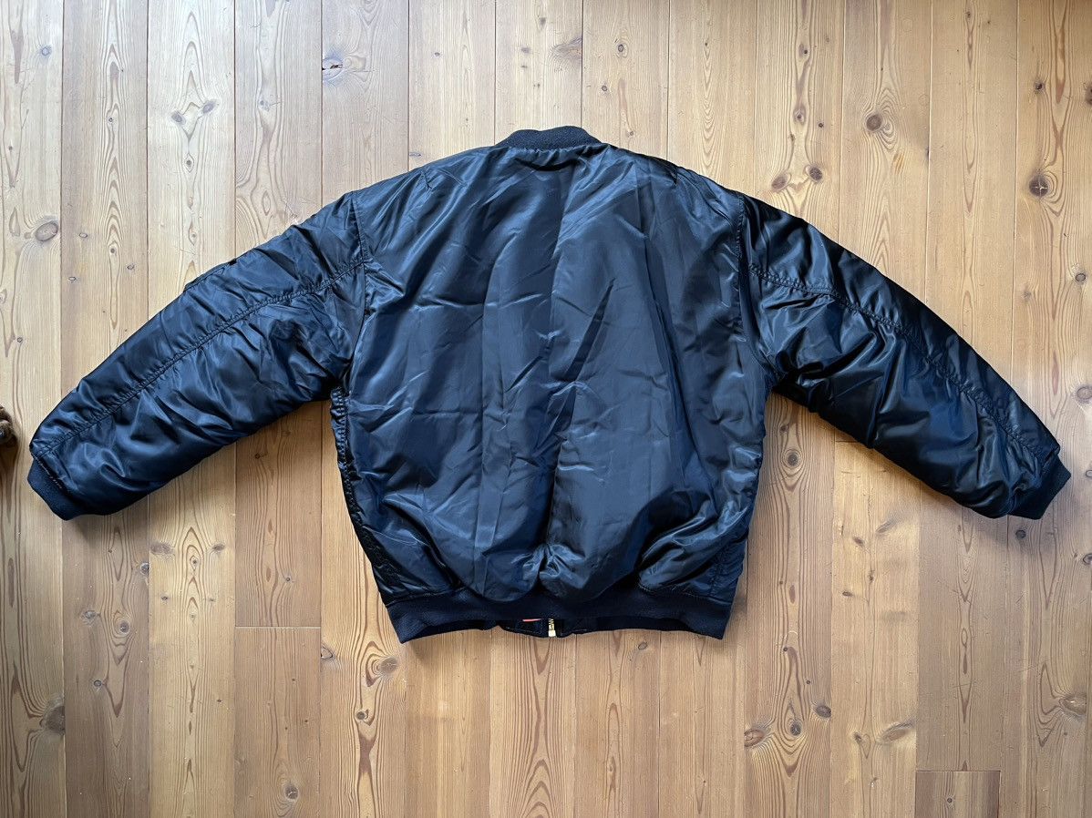 Fostex Garments × Japanese Brand Fostex MA-1 Original Bomber Jacket 4XL Black (like Raf) Size US XXL / EU 58 / 5 - 11 Thumbnail