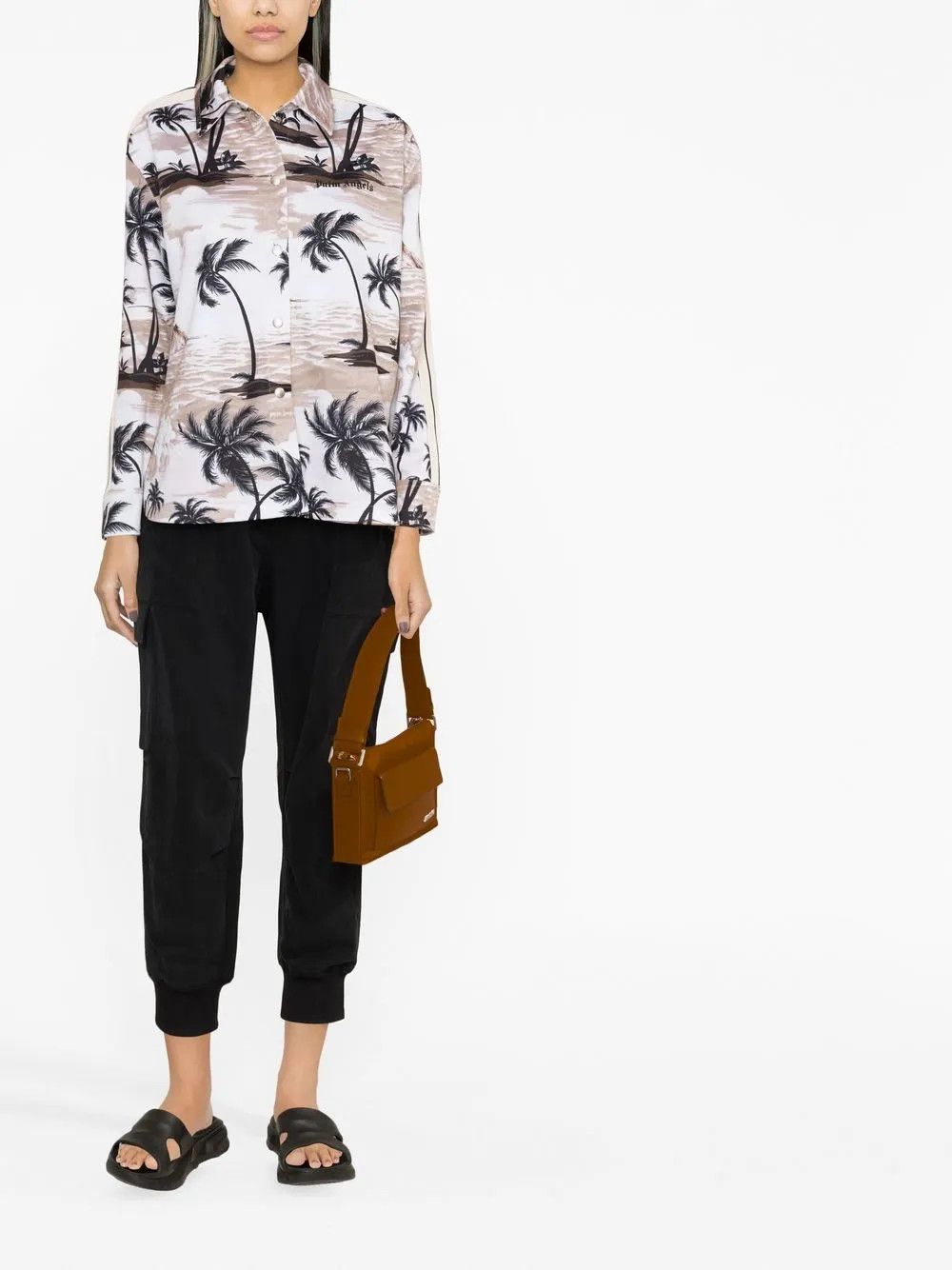 Palm Angels o1y1125 Floral Shirt in Multicolor Size XS / US 0-2 / IT 36-38 - 4 Thumbnail