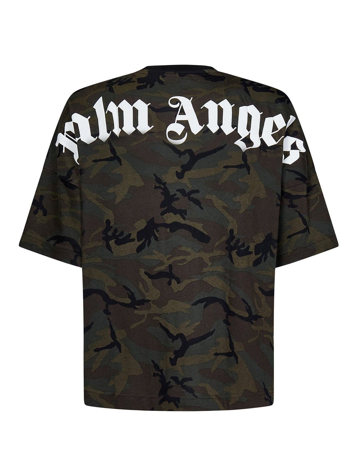 Palm Angels o1gr1nt0425 Camo Classic Logo Over T-Shirt in Military Size US XS / EU 42 / 0 - 2 Thumbnail