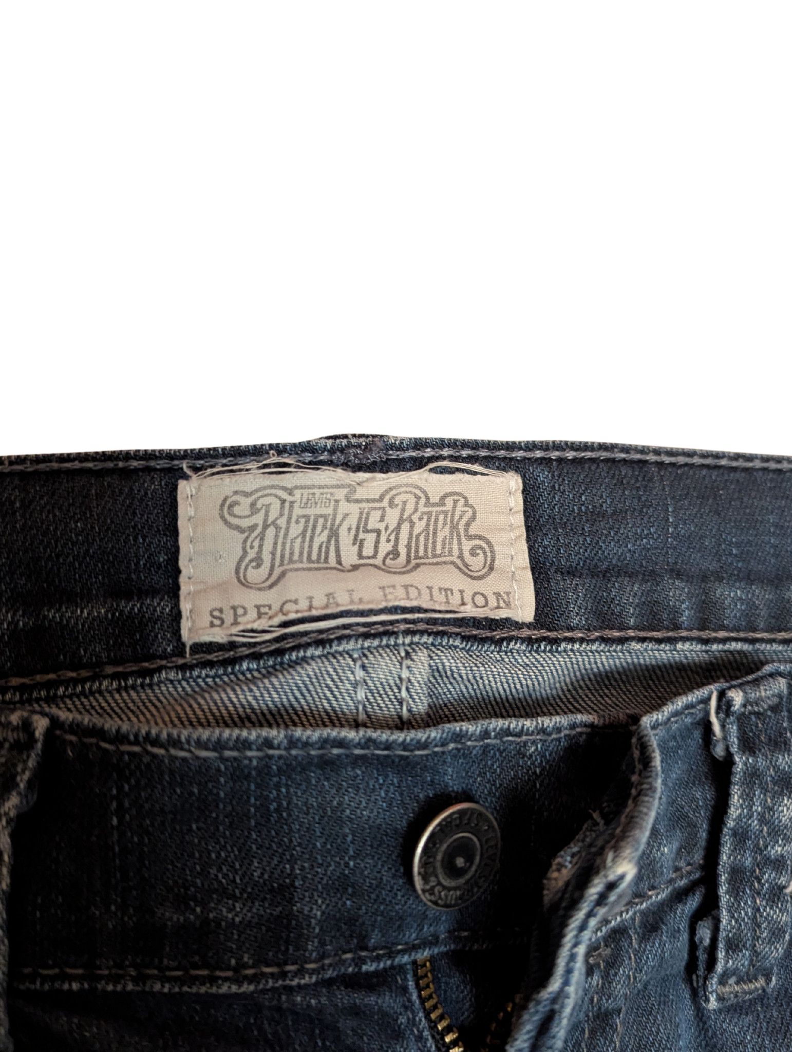 Levi's Levi’s Vintage Selvedge Jeans –Black Bat Special Edition–Y2K Size US 34 / EU 50 - 13 Thumbnail