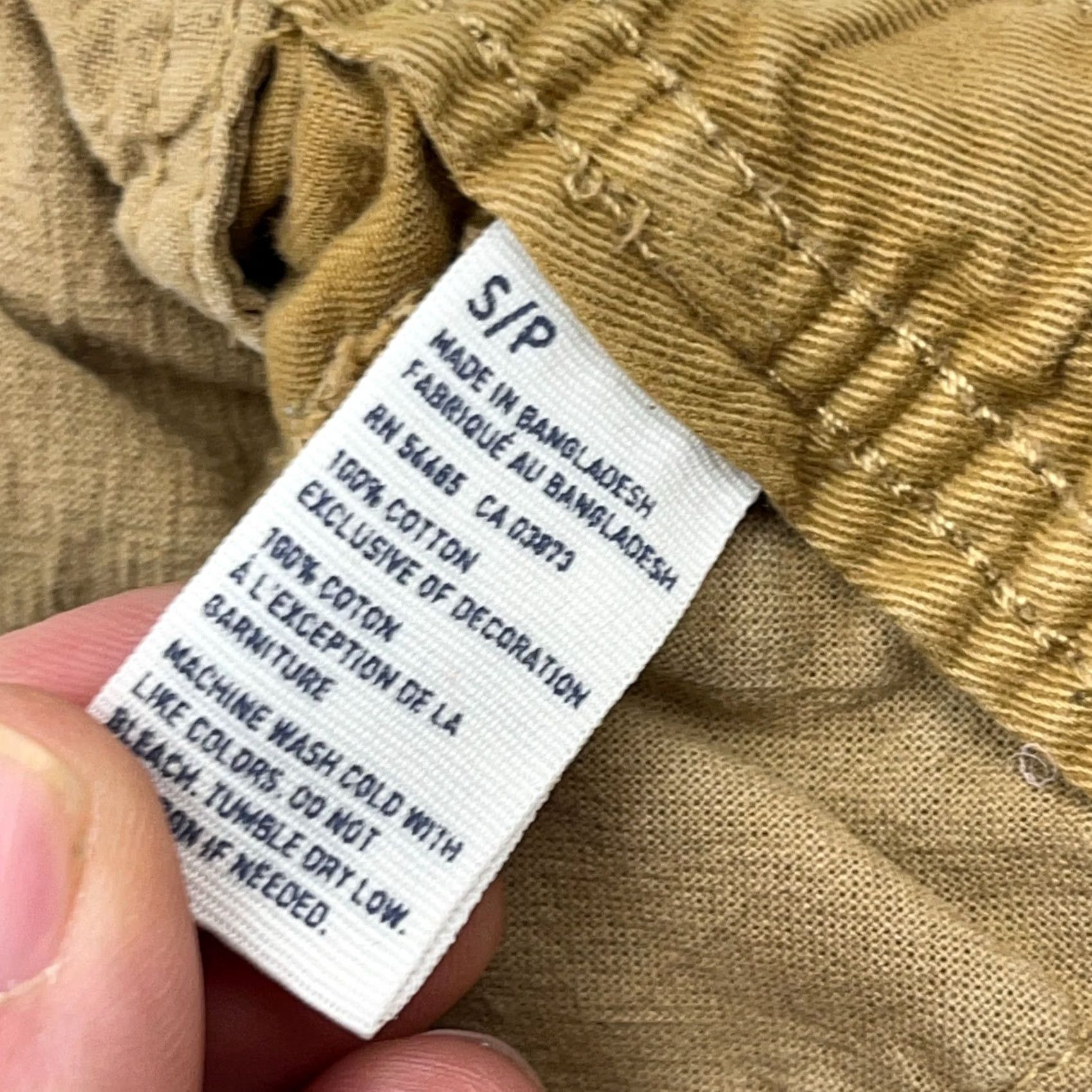 American Eagle Outfitters American Eagle Outfitters Pants Men Small Tan Brown Khaki Drawstring Joggers Tapered 27x27 Size US 29 - 5 Thumbnail