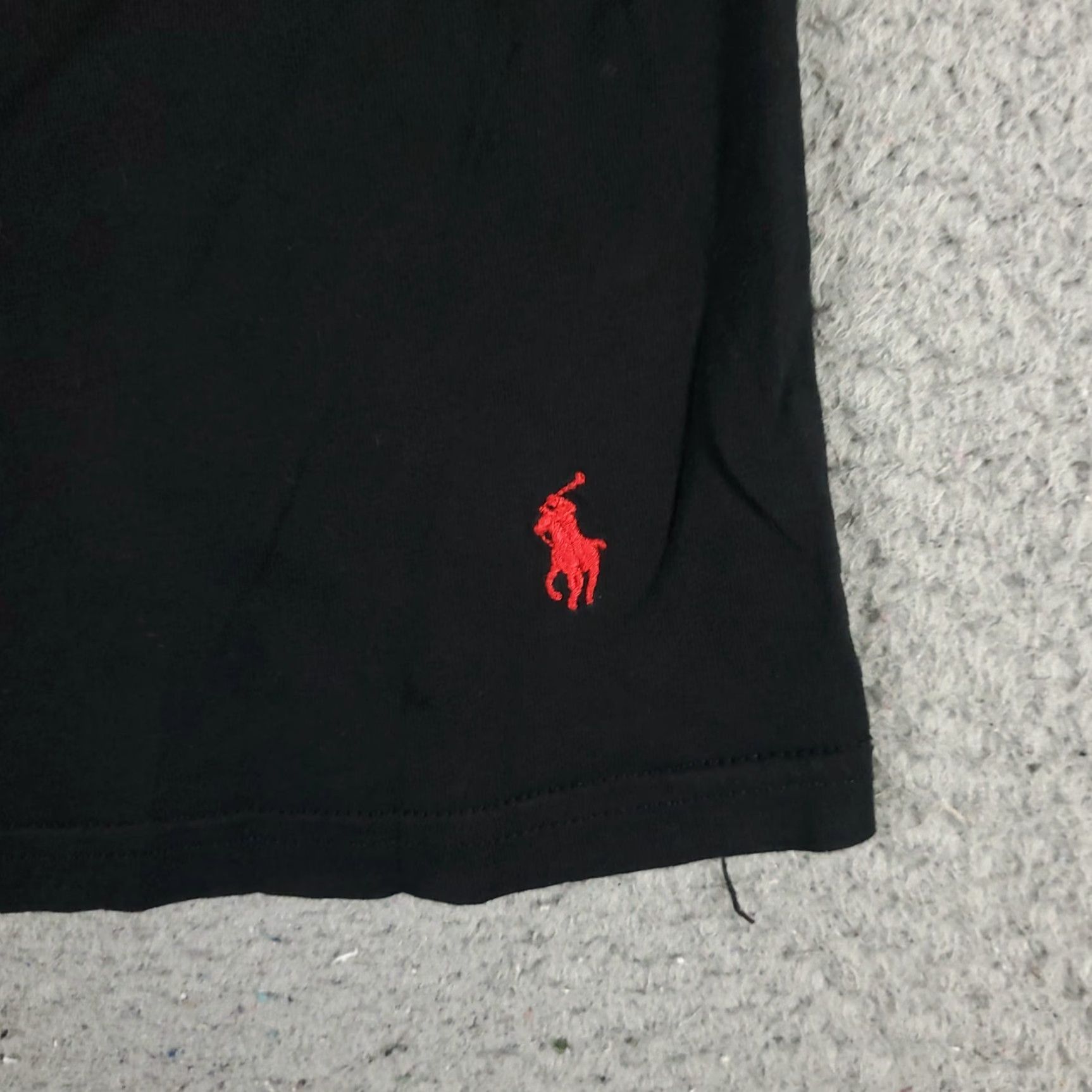 Ralph Lauren Ralph Lauren T Shirt Mens Large Black Pony Logo Short Sleeve Crew Neck Cotton Casual Regular Fit - Adult Mens Clothing Size US L / EU 52-54 / 3 - 3 Thumbnail
