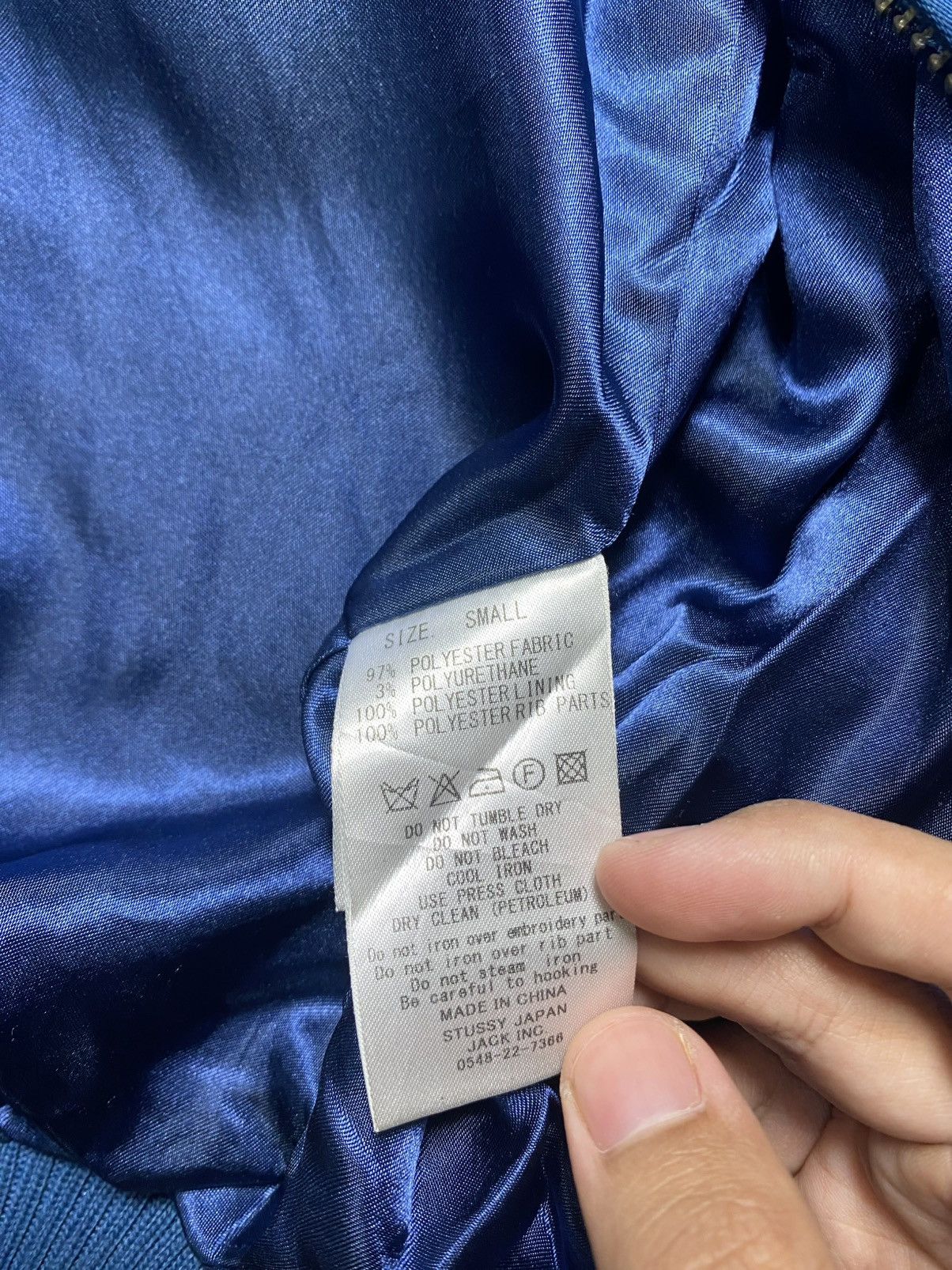 Other VINTAGE STUSSY SOUVENIR JACKET BOMBER EMBROIDERY DESIGN Size US L / EU 52-54 / 3 - 11 Thumbnail