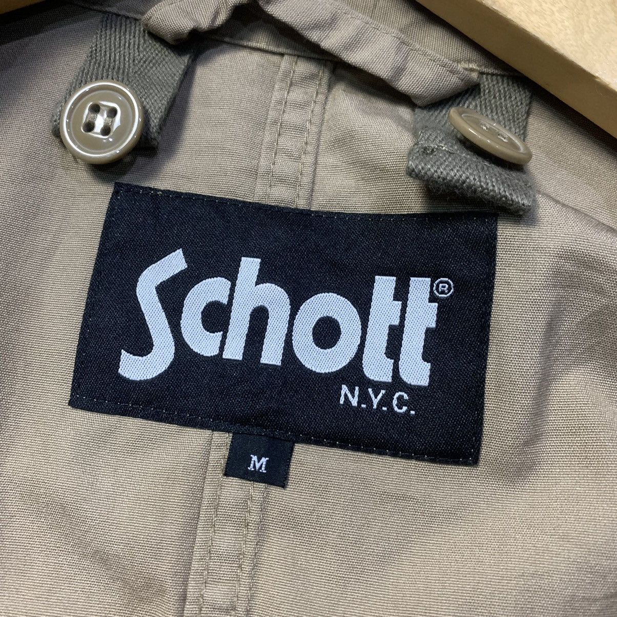Schott Vintage Schott M65 Fishtail Parka Jacket Size US M / EU 48-50 / 2 - 8 Thumbnail
