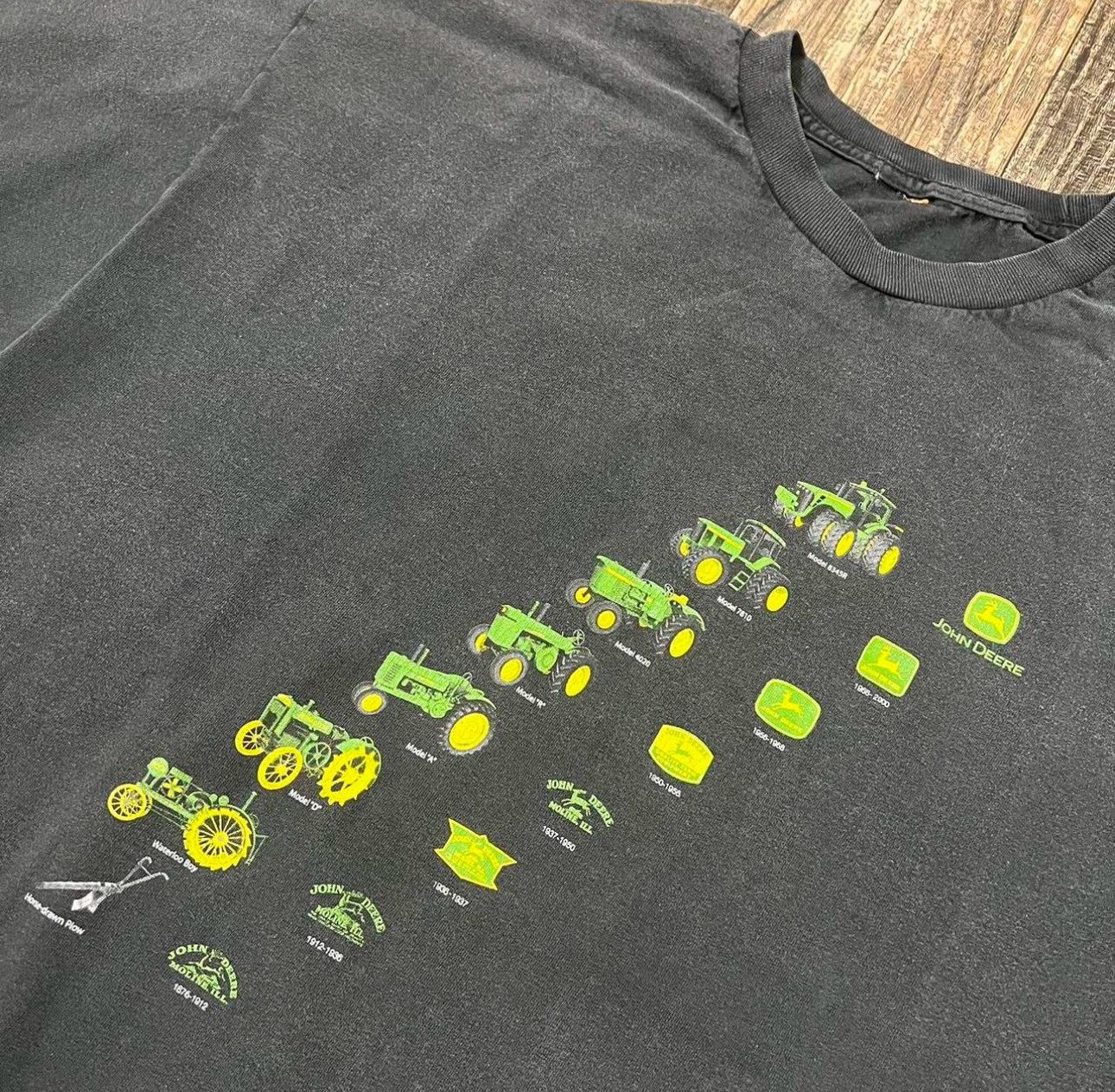 Vintage 2000s John Deere T Shirt Size US XL / EU 56 / 4 - 2 Thumbnail