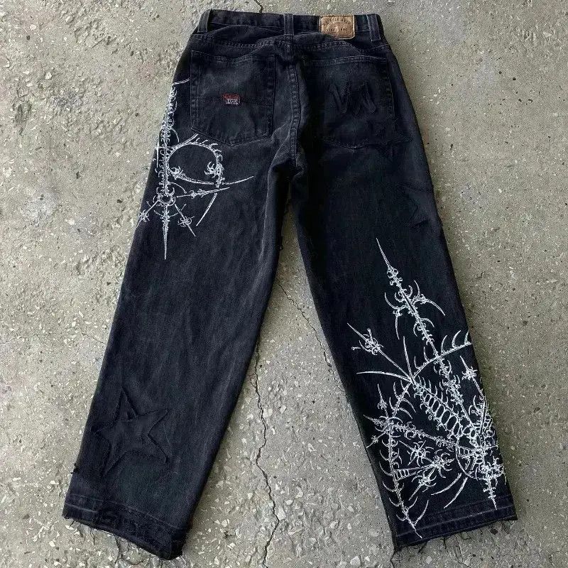 Japanese Brand Gothic Baggy Jeans Size US 32 / EU 48 - 2 Thumbnail
