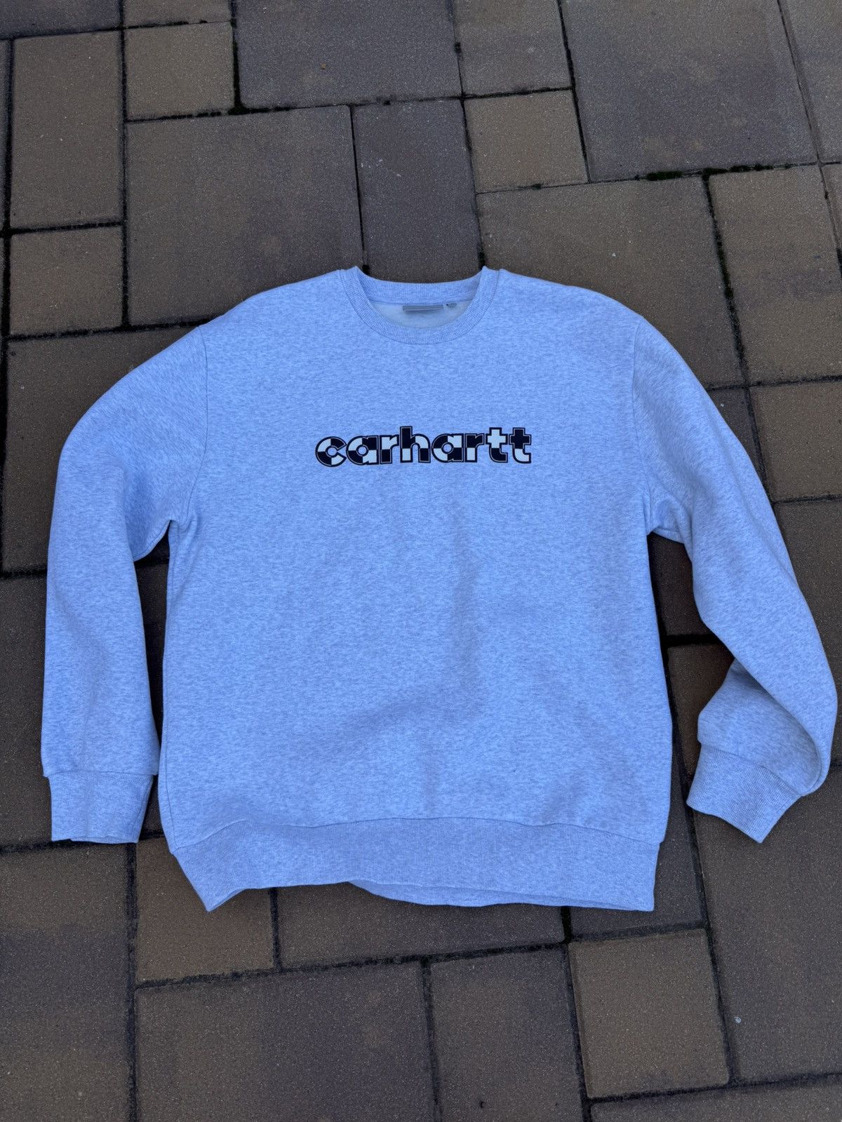 Carhartt Wip Carhartt WIP Range Script Sweatshirt Jumper Grey Size L Size US L / EU 52-54 / 3 - 1 Thumbnail
