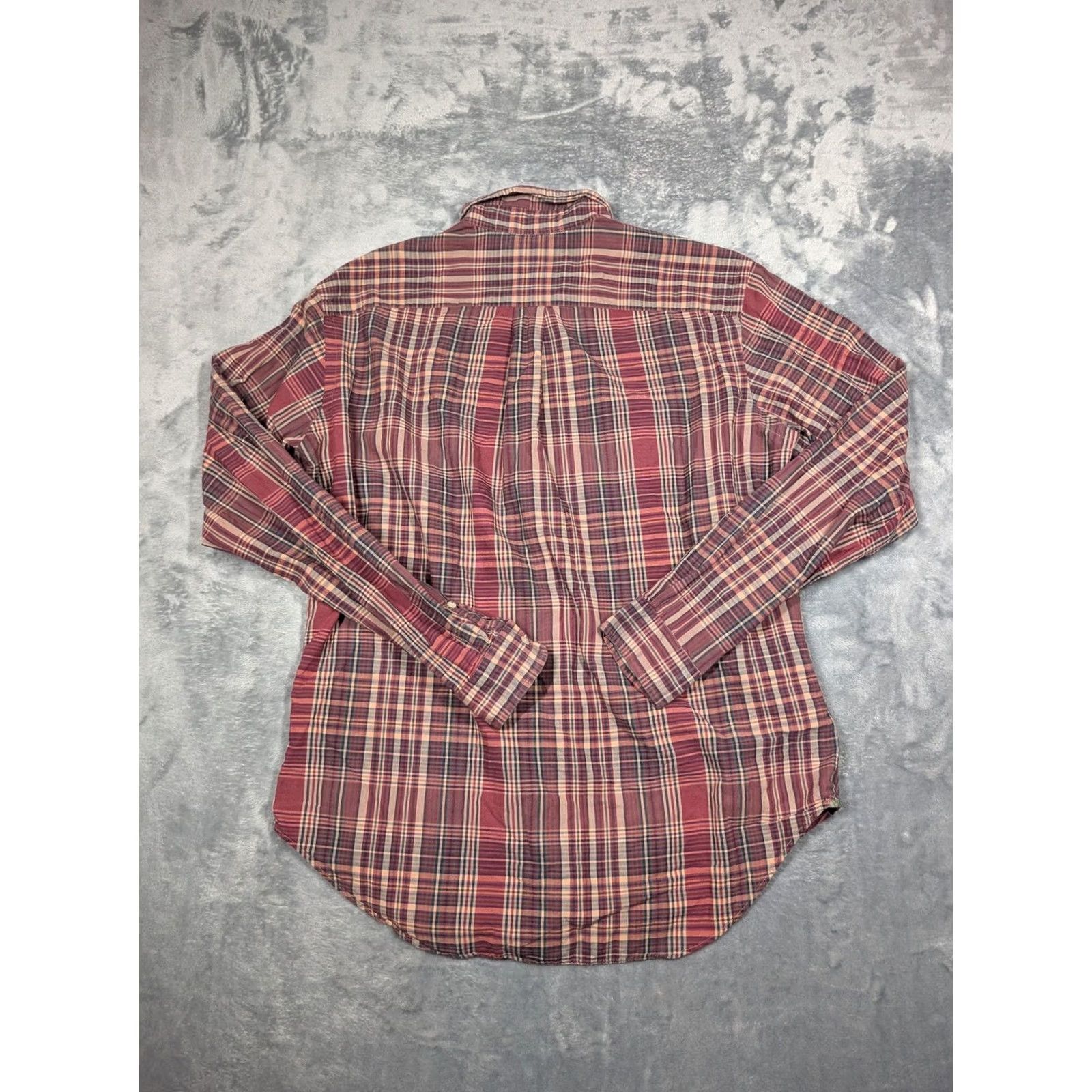 Ralph Lauren Ralph Lauren Shirt Mens L Red Plaid Classic Fit Long Sleeve Button-Down Pony Size US L / EU 52-54 / 3 - 6 Thumbnail