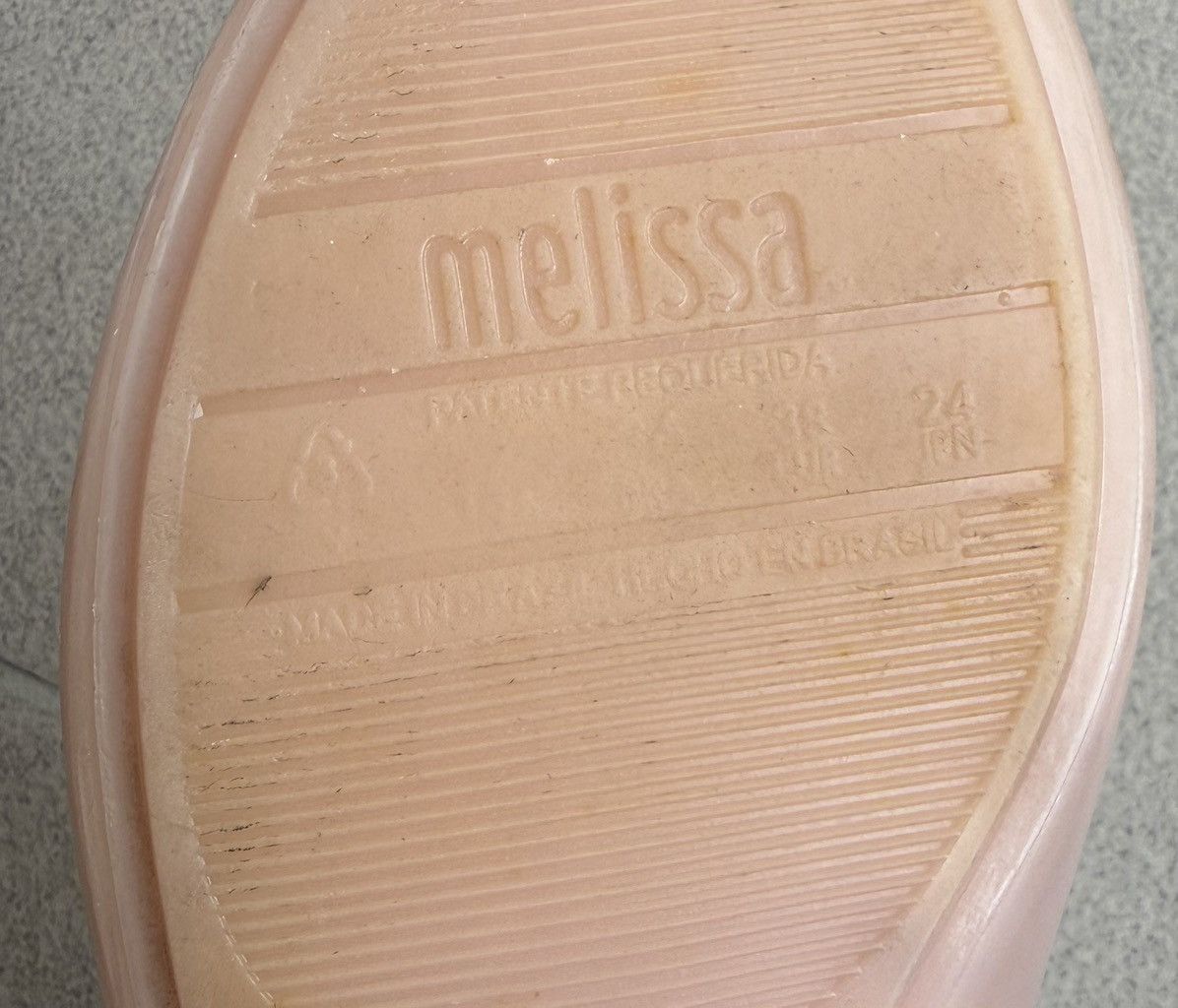 Vivienne Westwood Vivienne Westwood x Melissa Anglomania Nude Ballet Flats Size US 7 / IT 37 - 8 Thumbnail