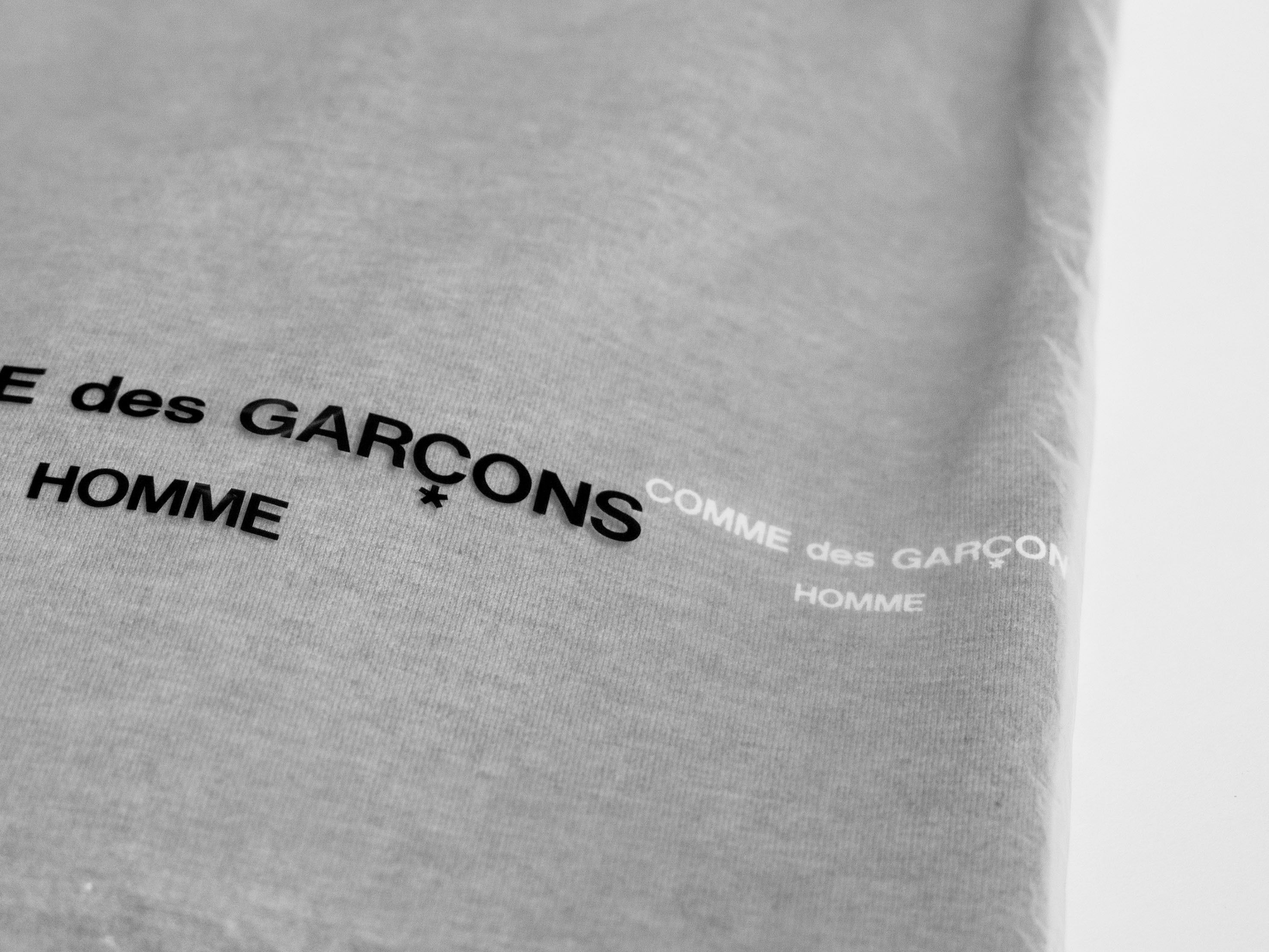 AW2020 COMME des GARÇONS HOMME LOGO PRINT T-SHIRT