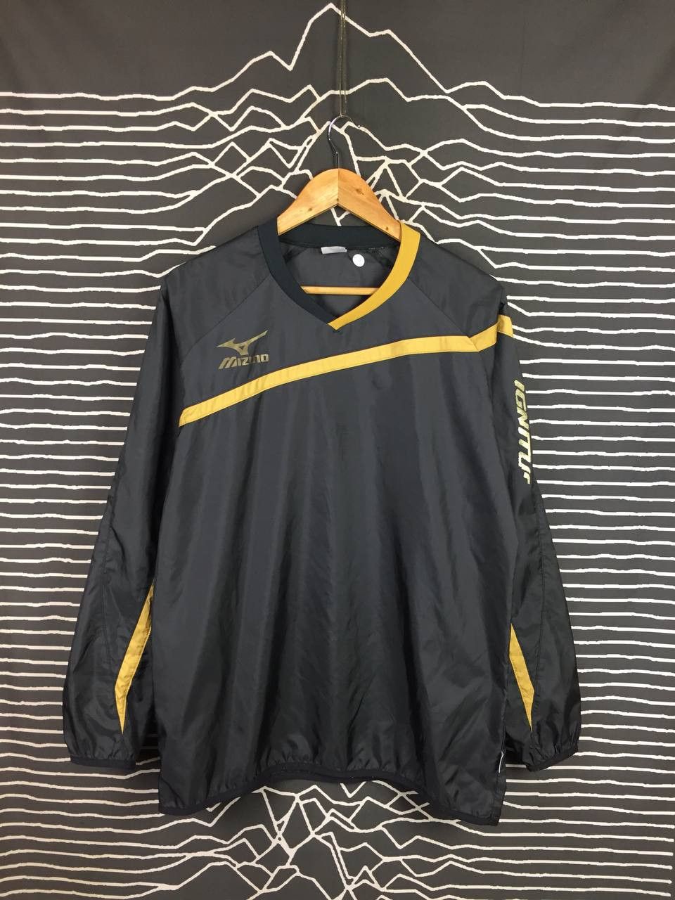 Mizuno Vtg Mizuno Ignitus Pullover Windbreaker Training Jersey Size US L / EU 52-54 / 3 - 2 Thumbnail