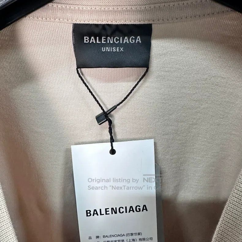 Balenciaga Balenciaga Icon Printed Crew Neck Short Sleeve T-Shirt Size US L / EU 52-54 / 3 - 3 Thumbnail