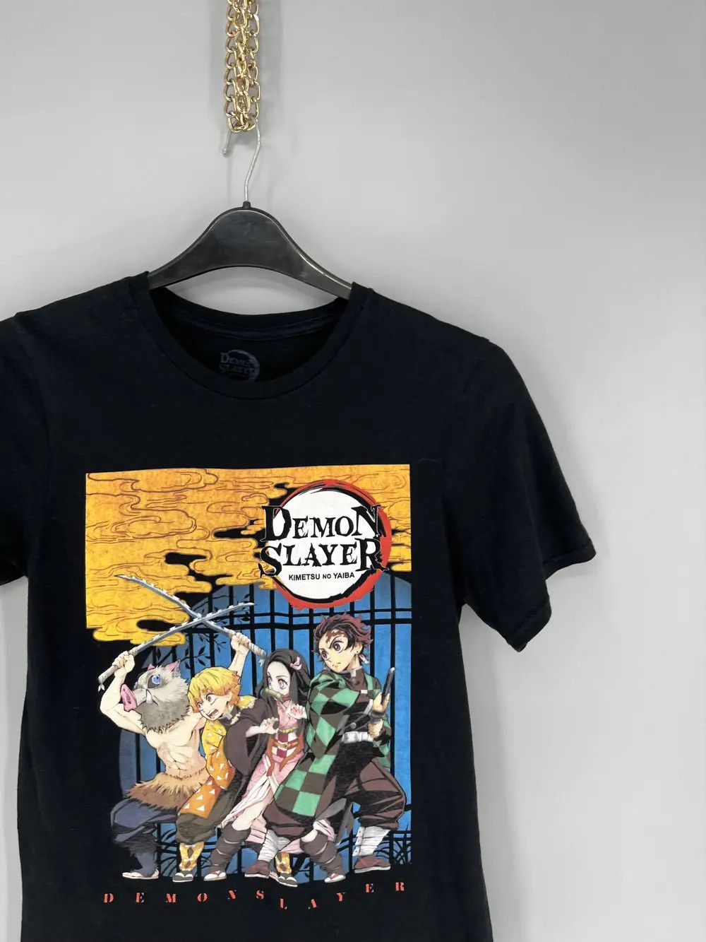 Anime × Vintage Demon Slayer Anima Japanese comics movie tee Size US S / EU 44-46 / 1 - 6 Thumbnail