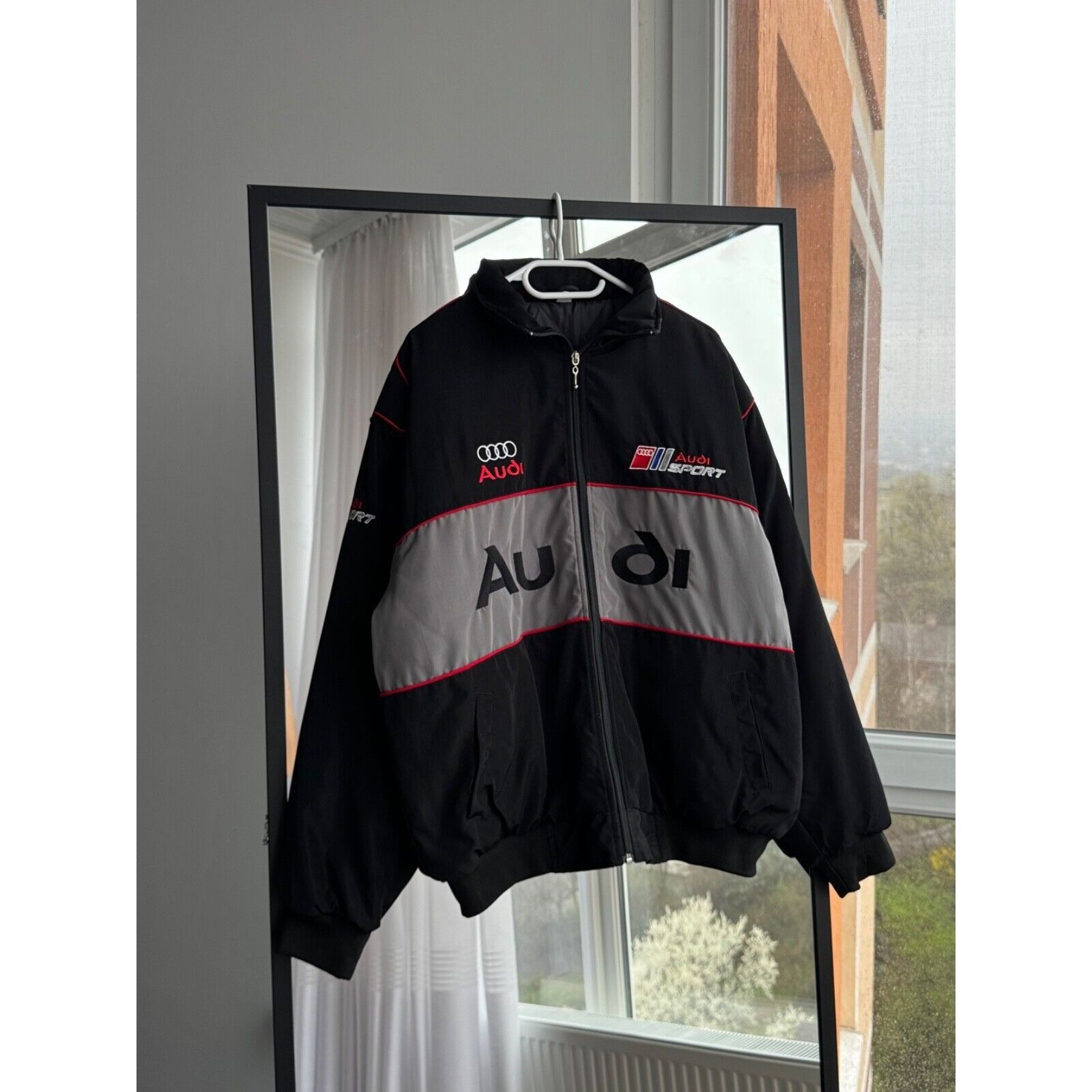 Audi VTG Audi Sport Racing Nylon Bomber Jacket Size US M / EU 48-50 / 2 - 1 Thumbnail